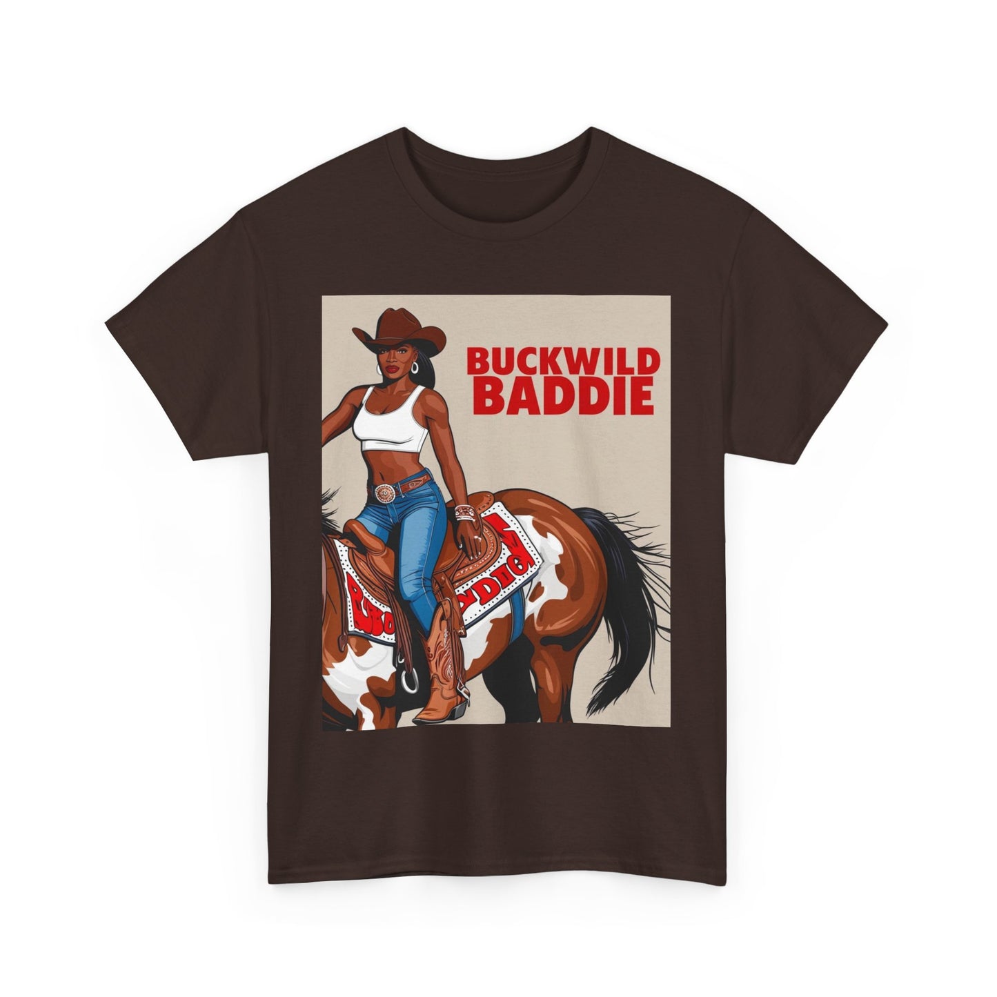 Buckwild Baddie Unisex Cotton Tee