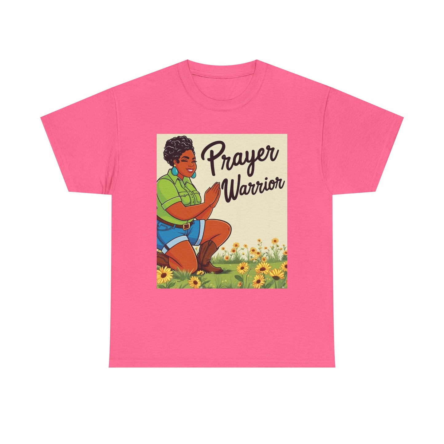 Prayer Warrior Unisex Cotton Tee