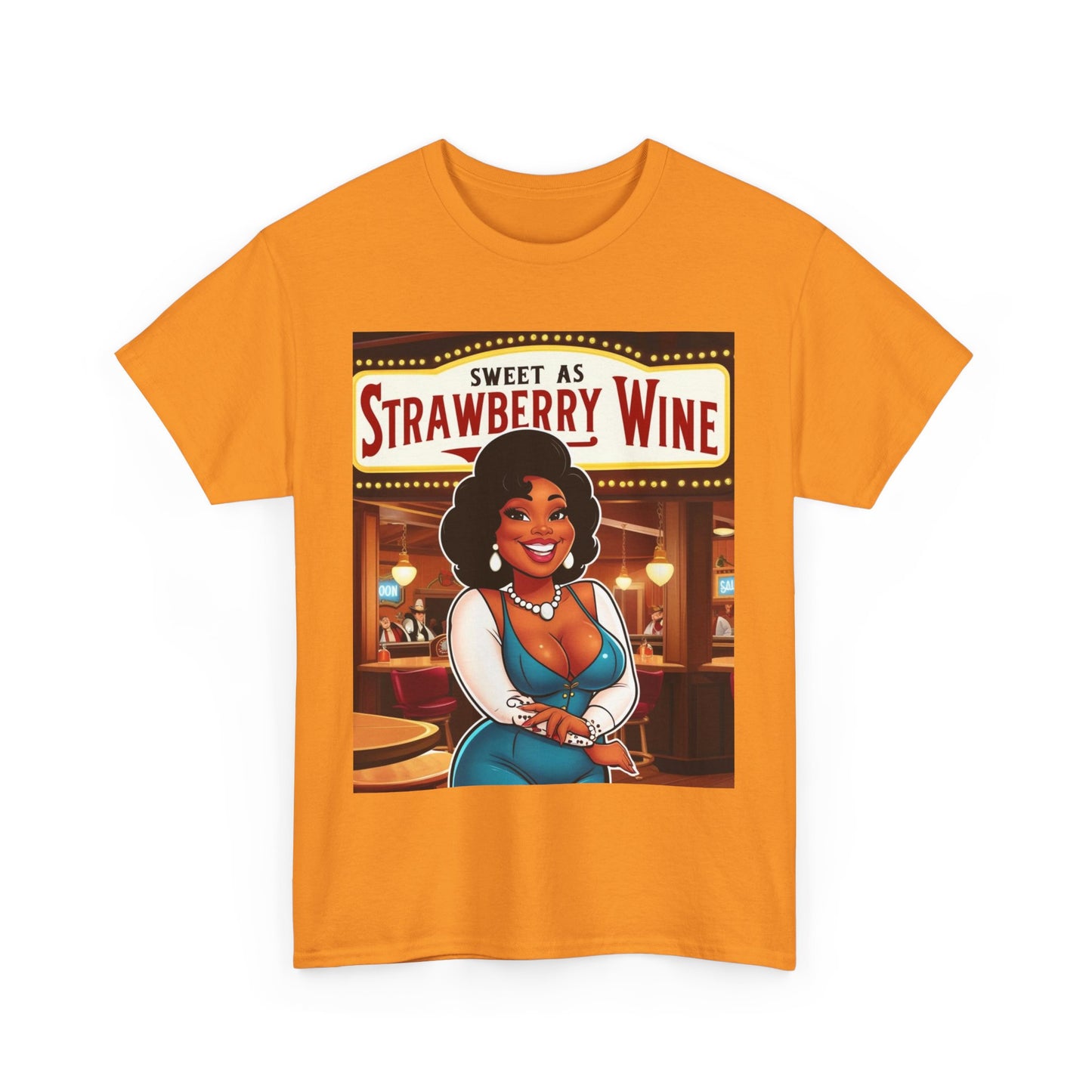 Sweet as Strawberry Wine Unisex Cotton Shirt