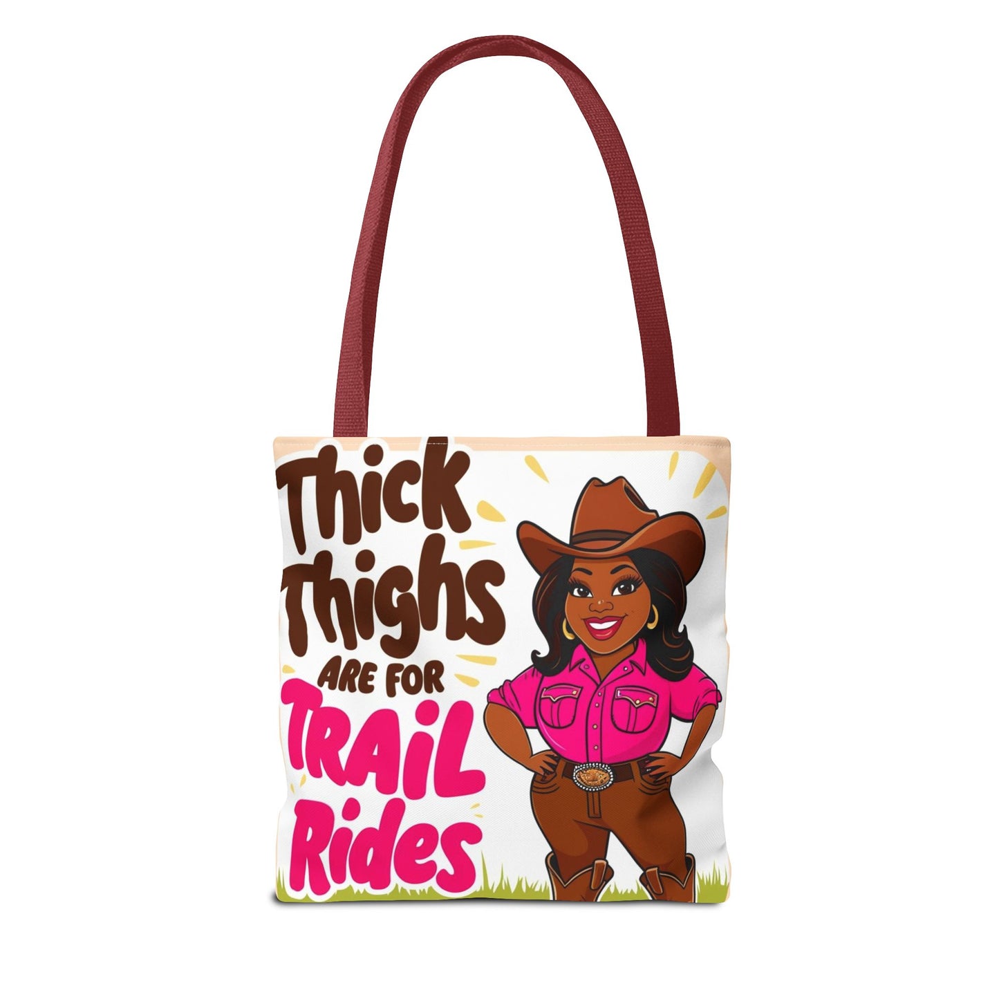 Bright Thick Thighs Tote Bag