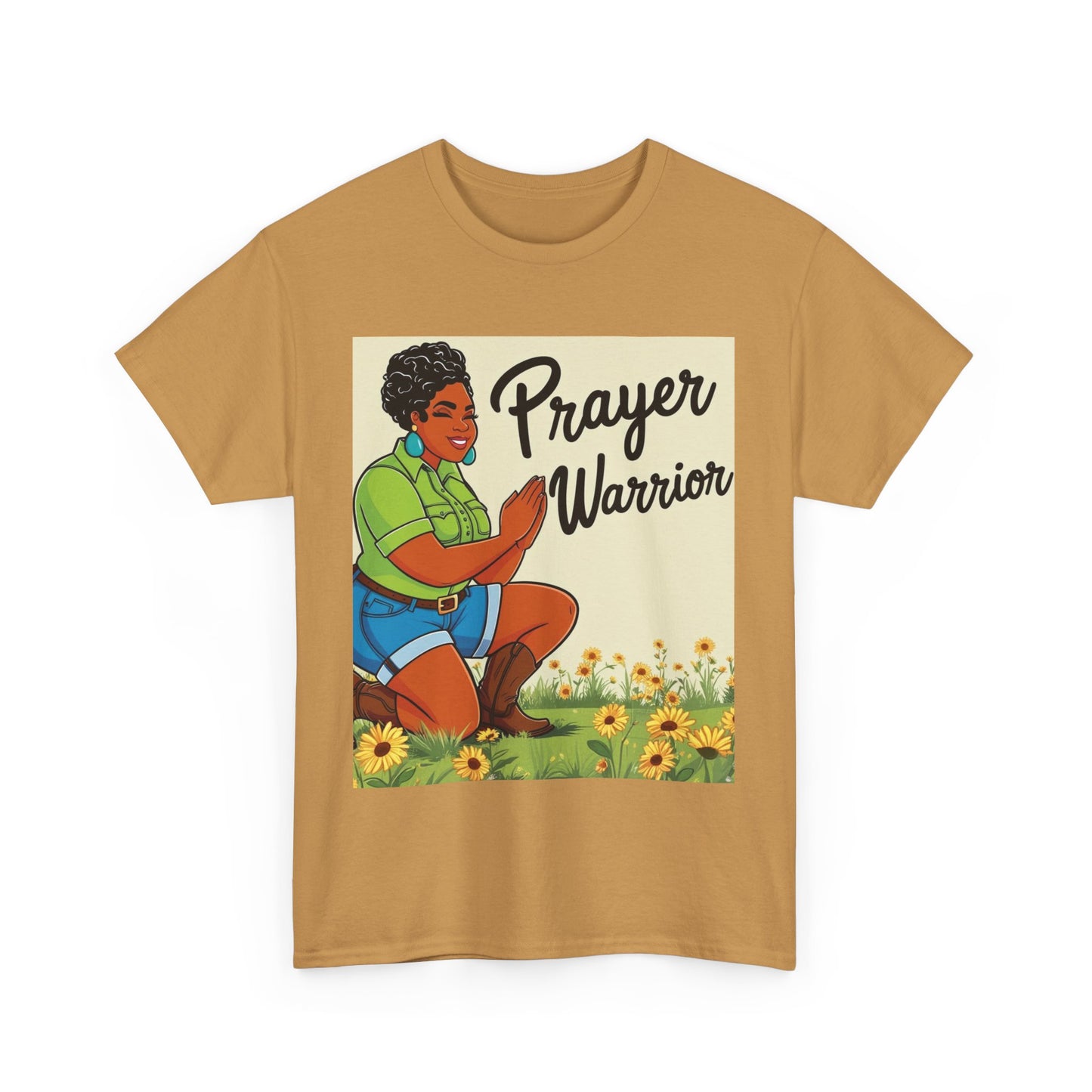 Prayer Warrior Unisex Cotton Tee