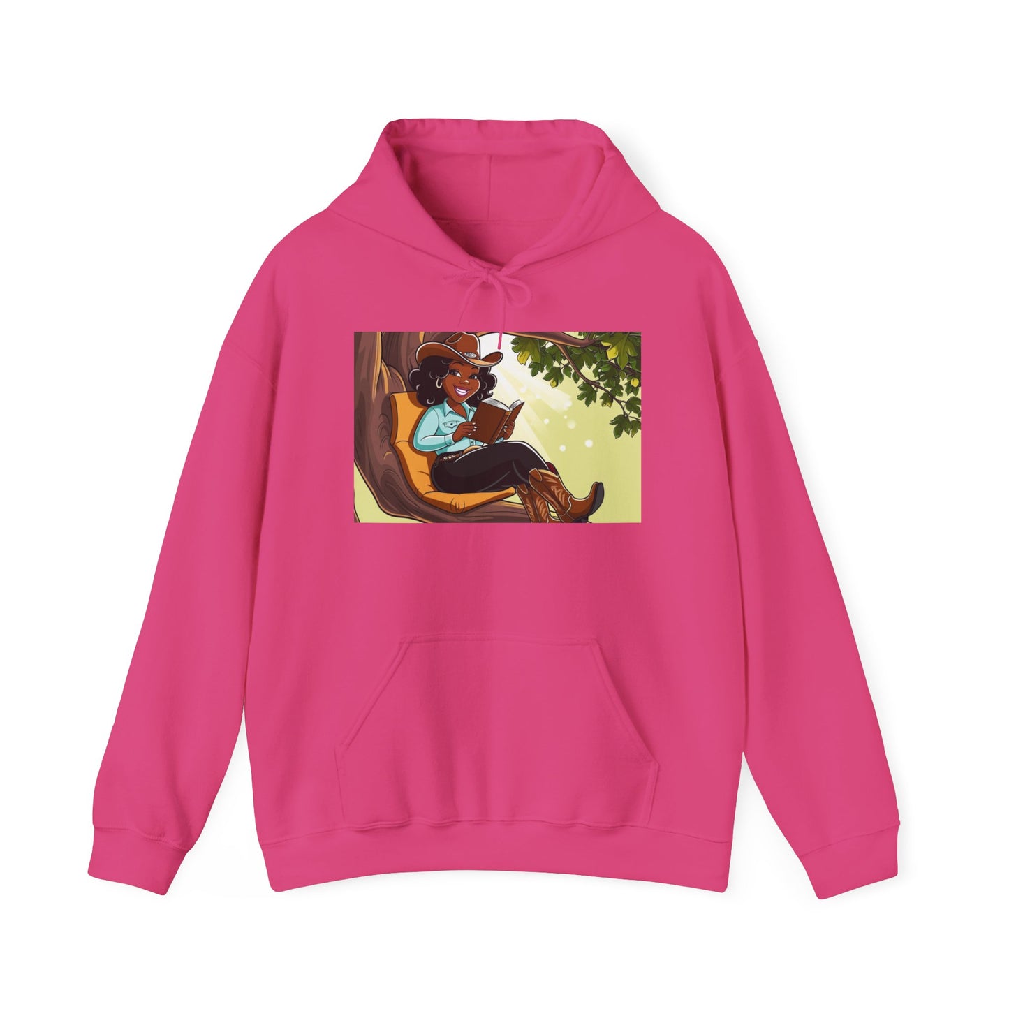 Country Nerdin' Hoodie- Pinks