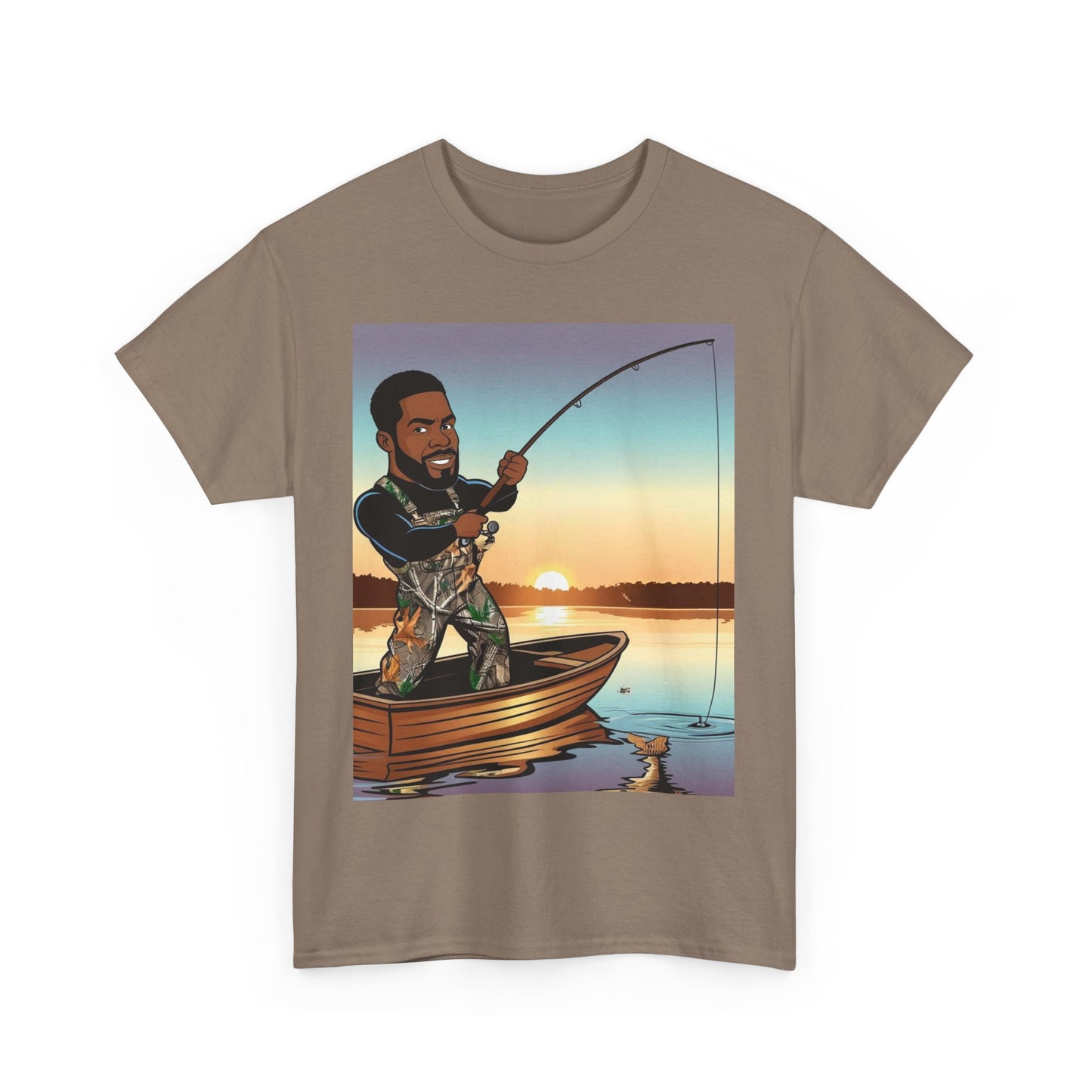 Handsome Fisherman Unisex  Cotton Tee