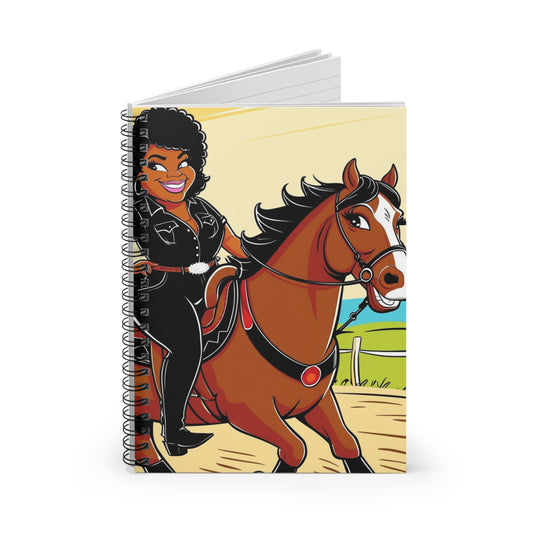 Sittin' Pretty Spiral Notebook - Ruled Line