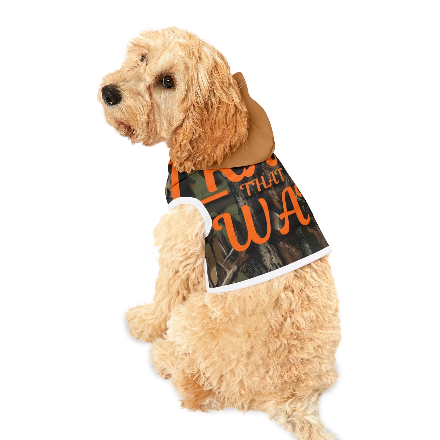 Trail That Way Pet Hoodie