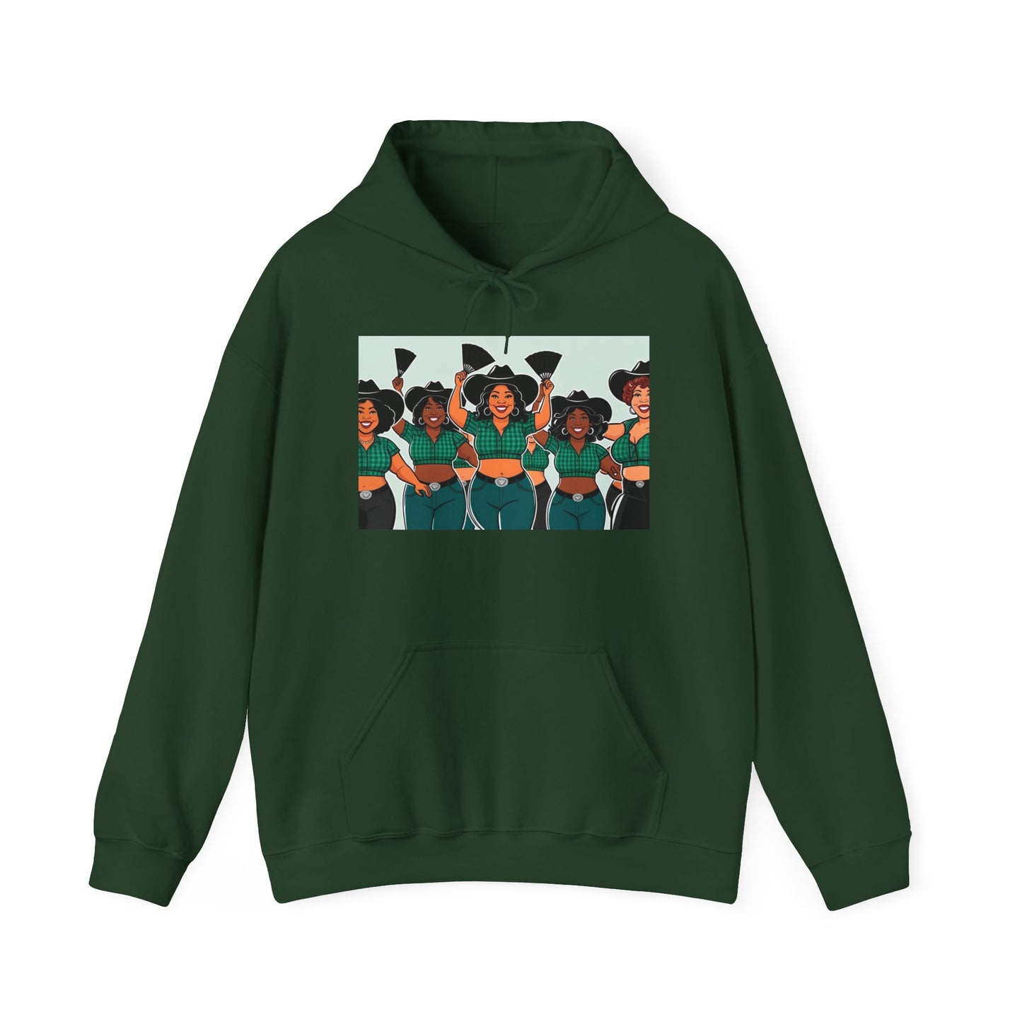 Group Dancers Unisex Hoodie