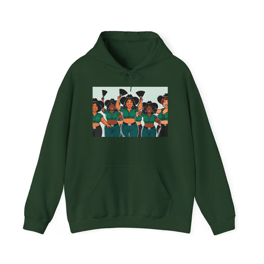 Group Dancers Unisex Hoodie