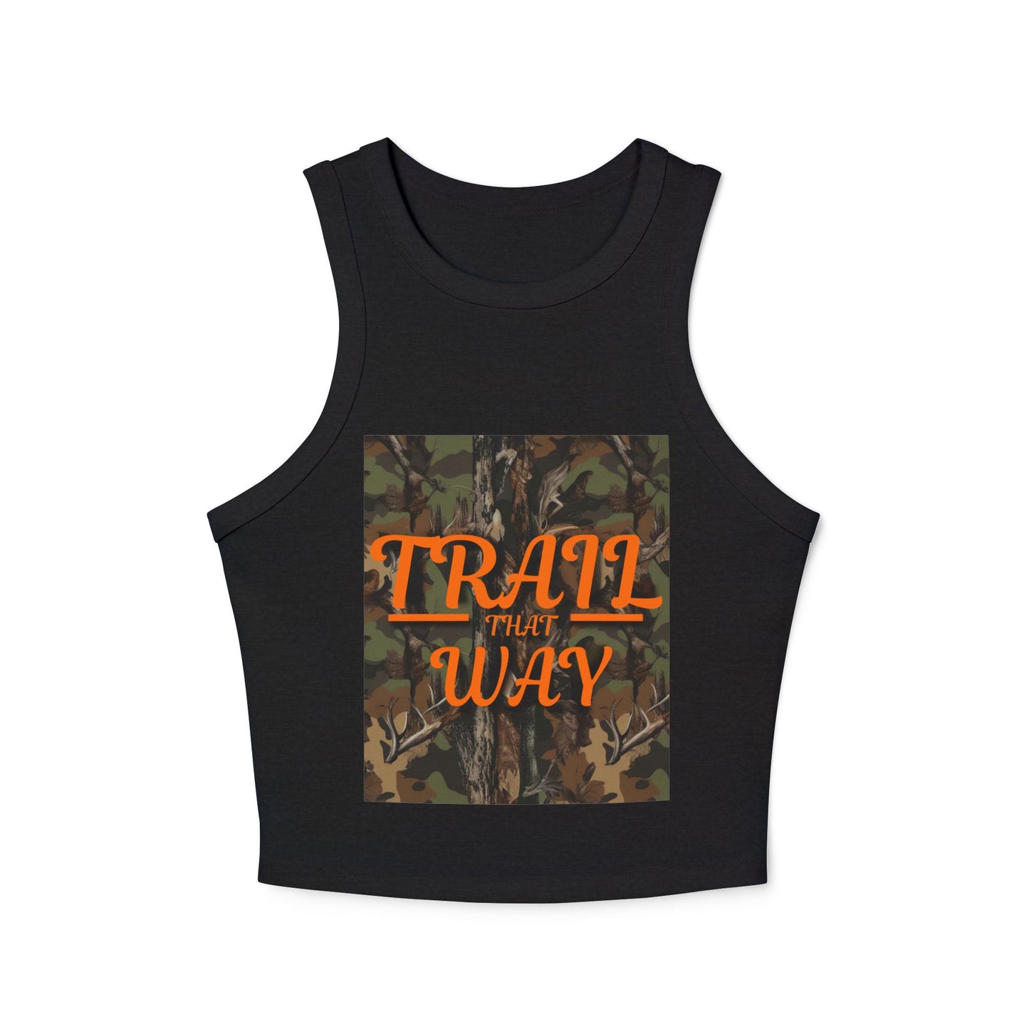 Trail That Way Women's Micro Rib Racer Tank Top