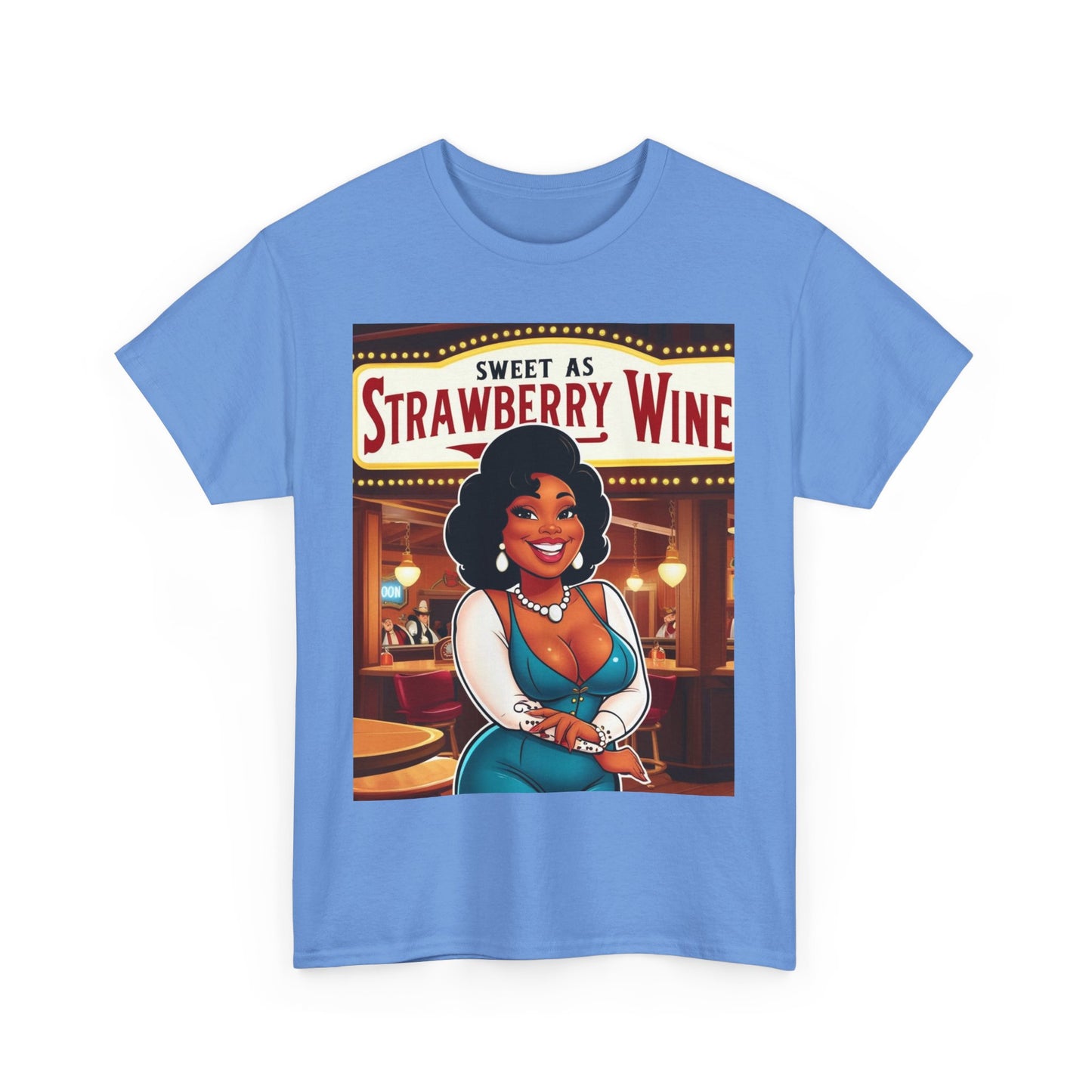 Sweet as Strawberry Wine Unisex Cotton Tee