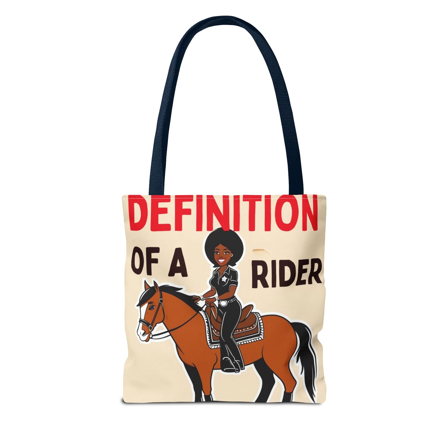 Definition of a Rider Tote Bag