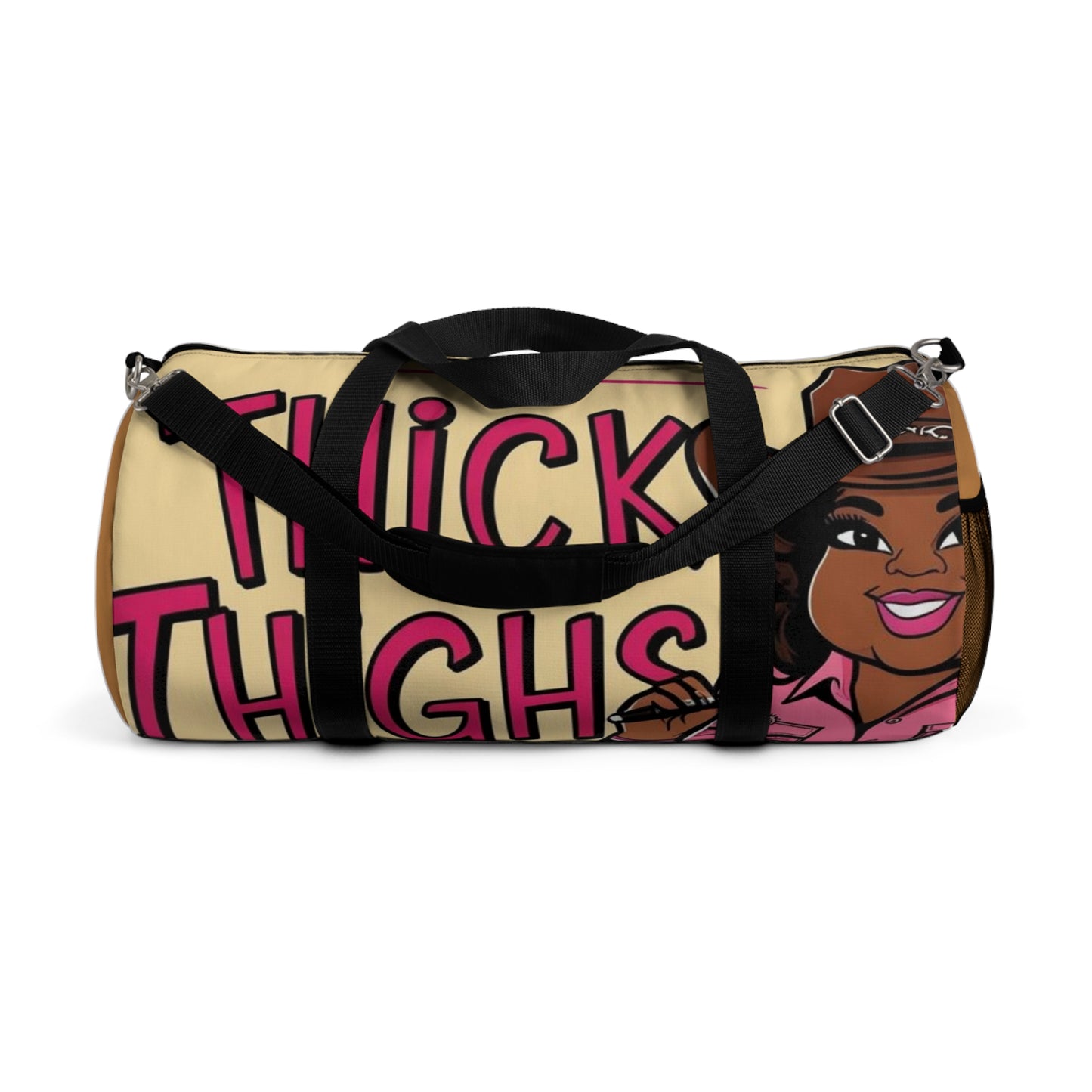 Thick Thighs Are For Trail Rides Duffel Bag