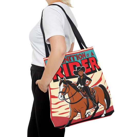 Definition of a Rider Tote Bag