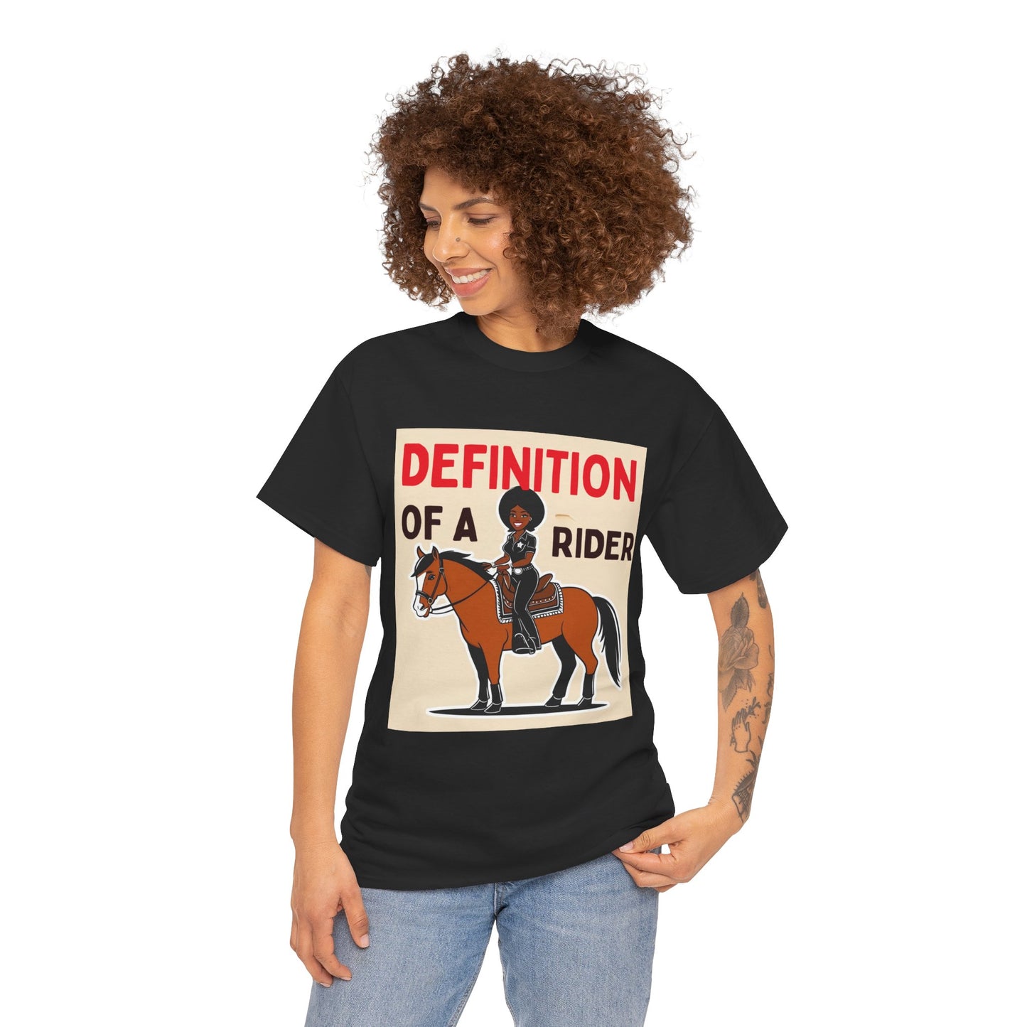Definition of a Rider Unisex  Cotton Tee
