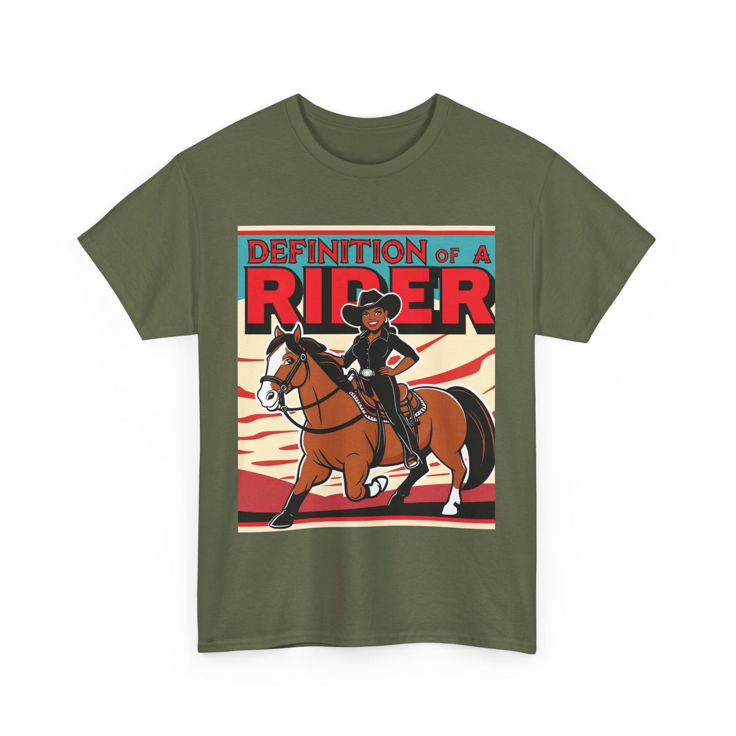 Definition of a Rider Unisex Cotton Tee