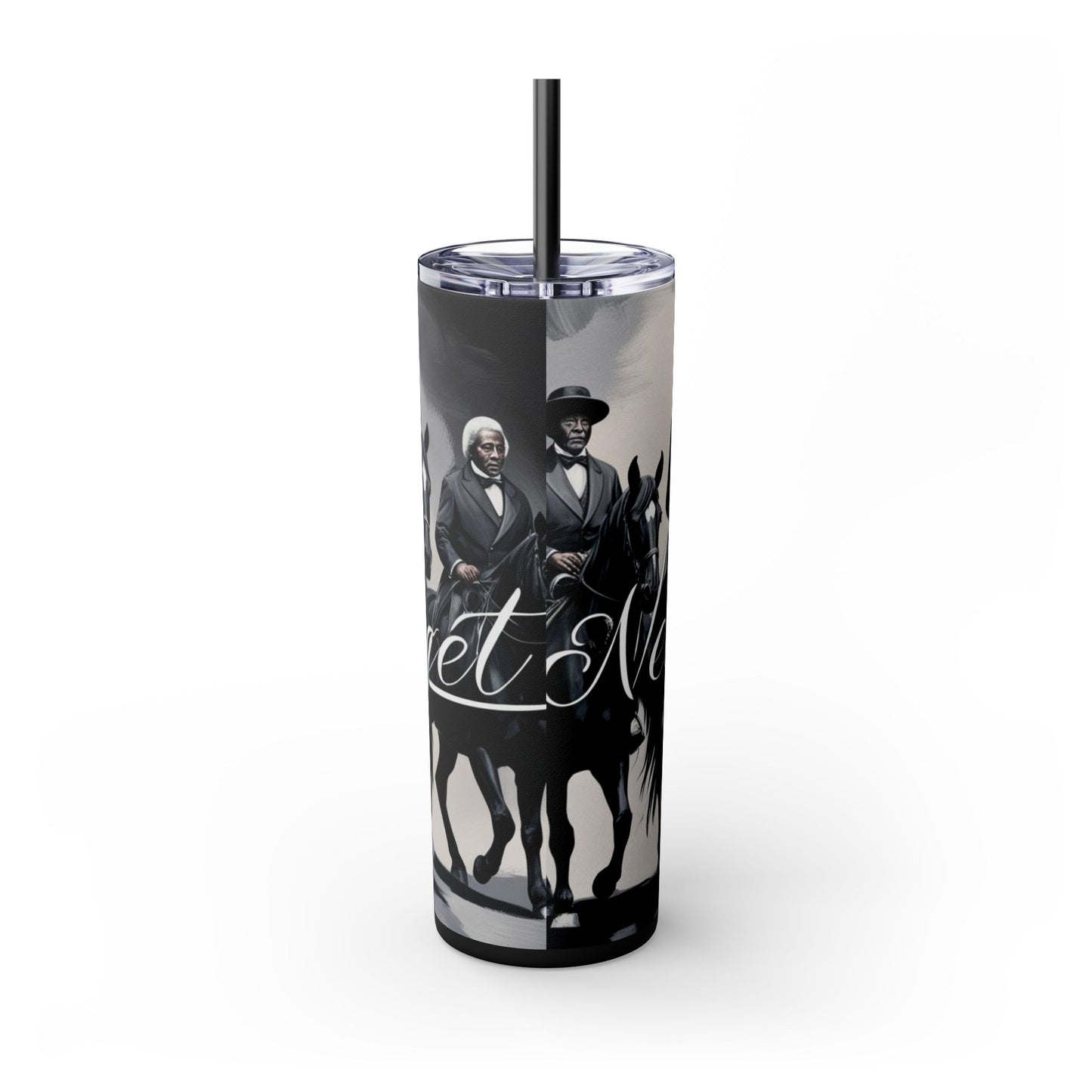 Pay Homage Skinny Tumbler with Straw, 20oz