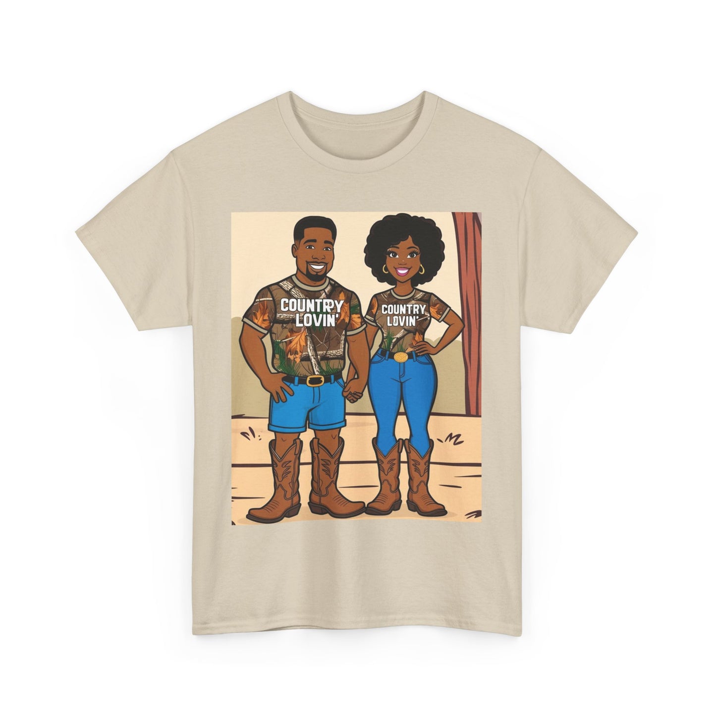 Country Lovin Unisex Cotton Tee