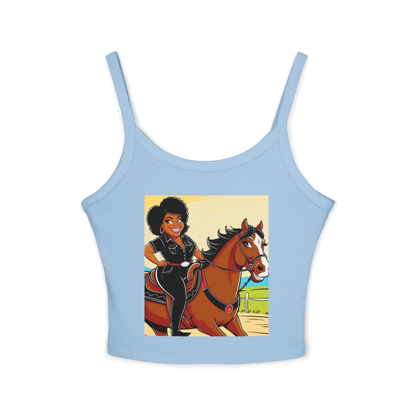 Sittin' Pretty Women's Spaghetti Strap Tank Top