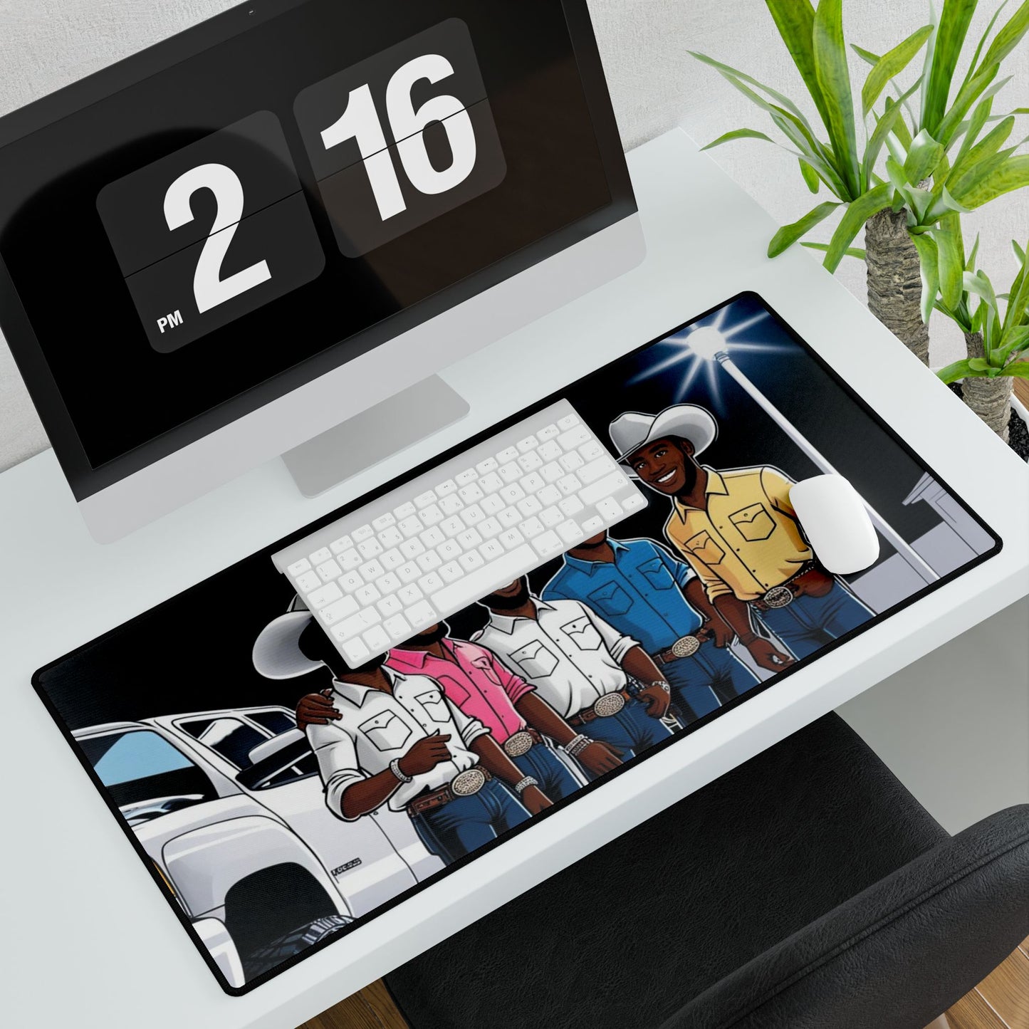 Hangin' Out Desk Mat