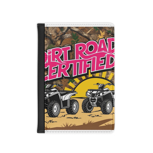 Dirt Road Certified Pink  Passport Cover