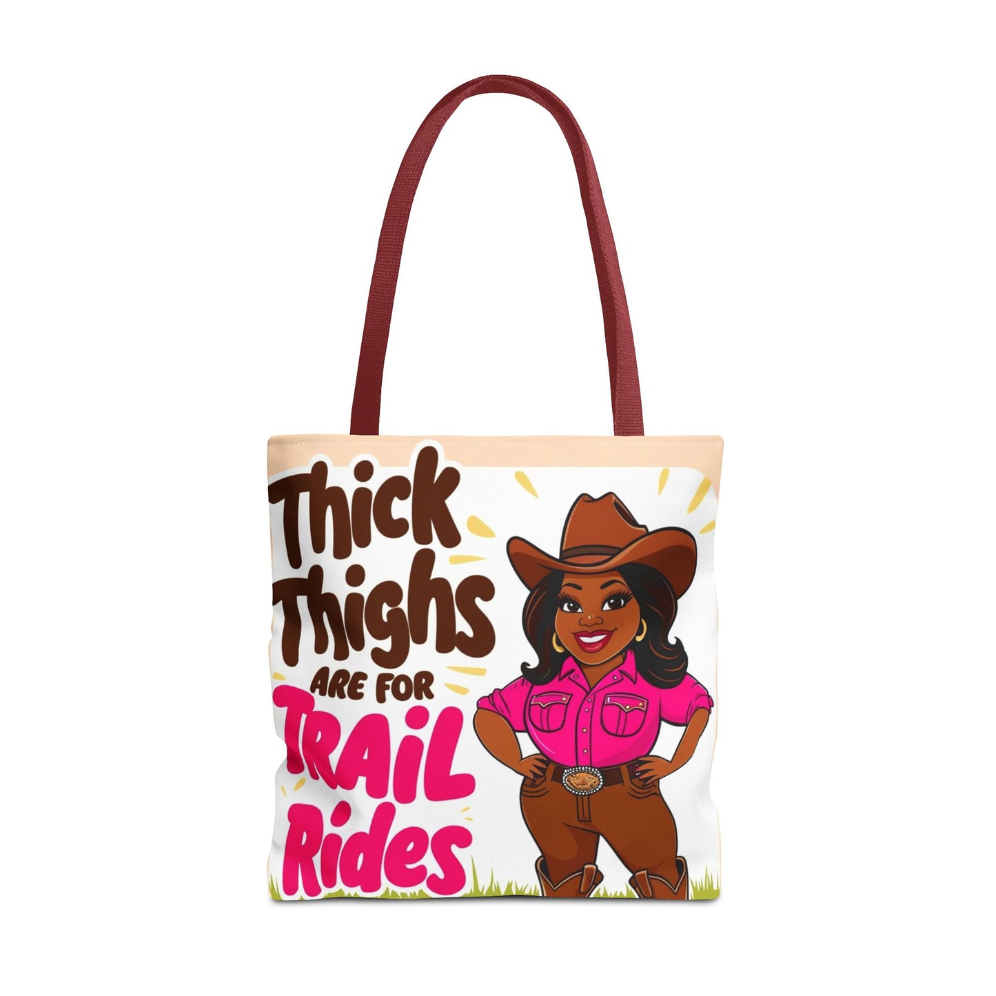 Bright Thick Thighs Tote Bag