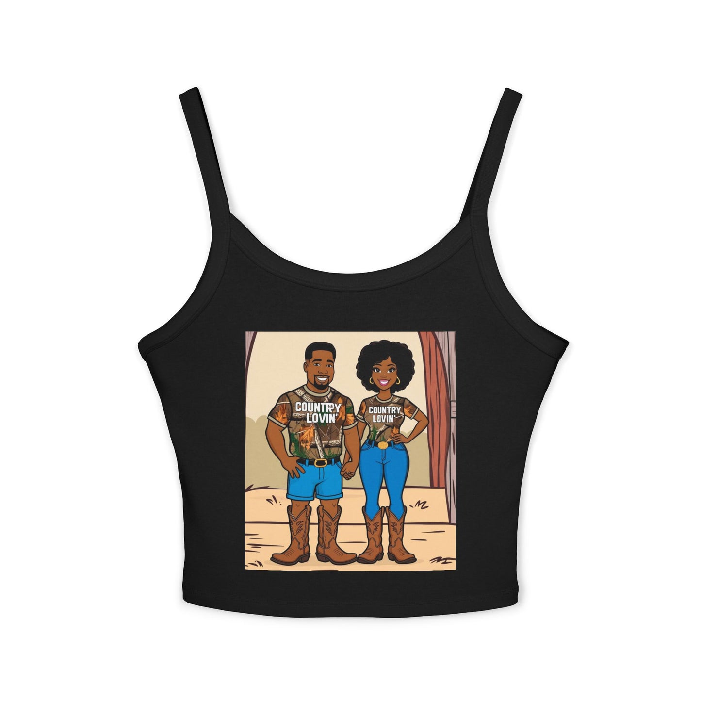 Country Lovin Women's Spaghetti Strap Tank Top