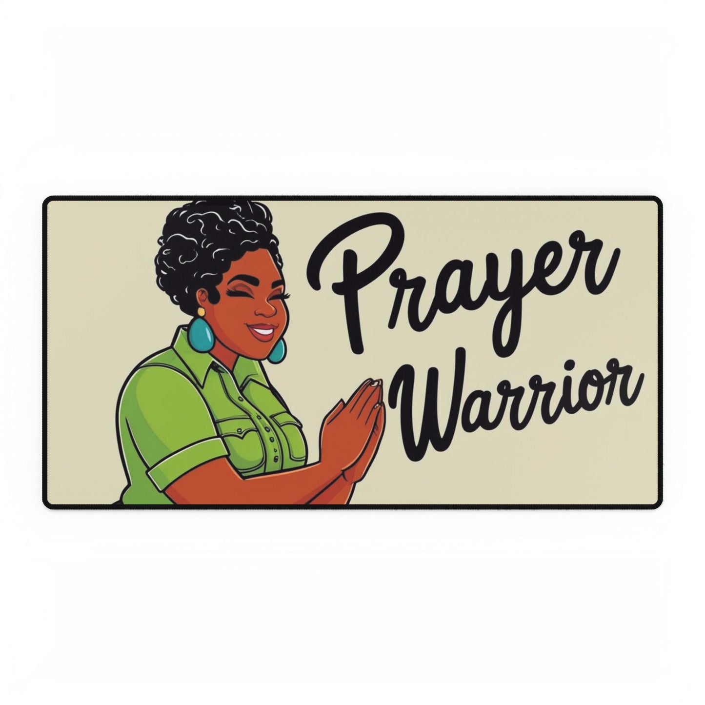 Prayer Warrior Desk Mat