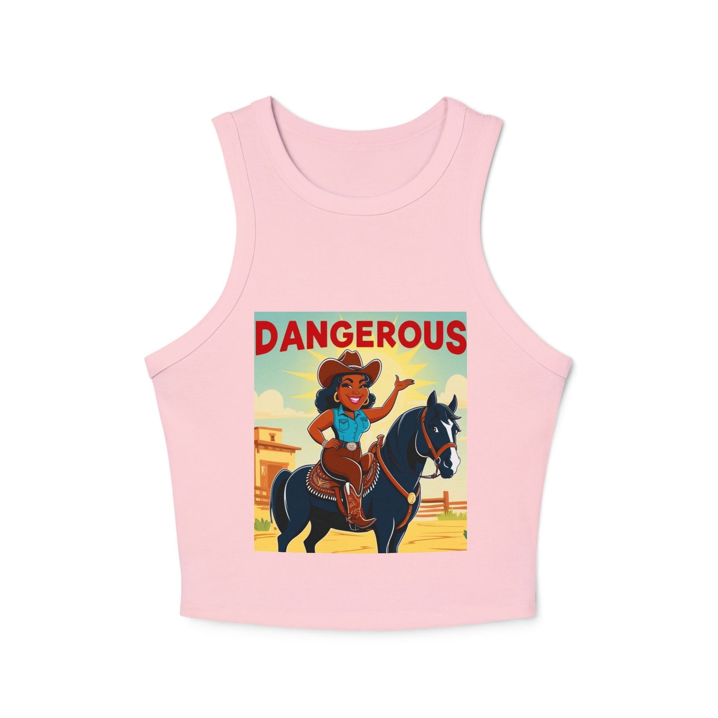 Dangerous Cowgirl Racer Tank Top