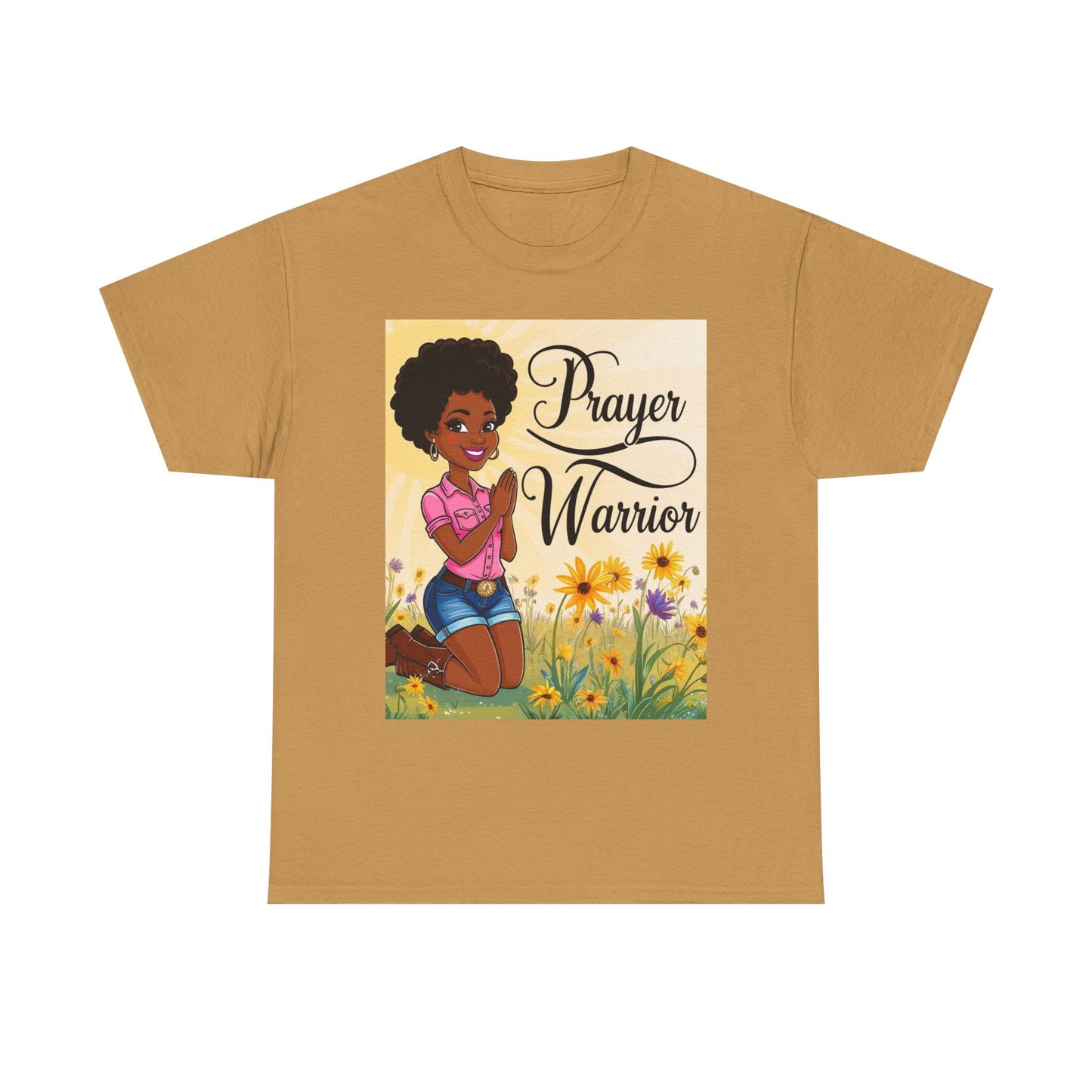 Prayer Warrior Unisex Cotton Tee