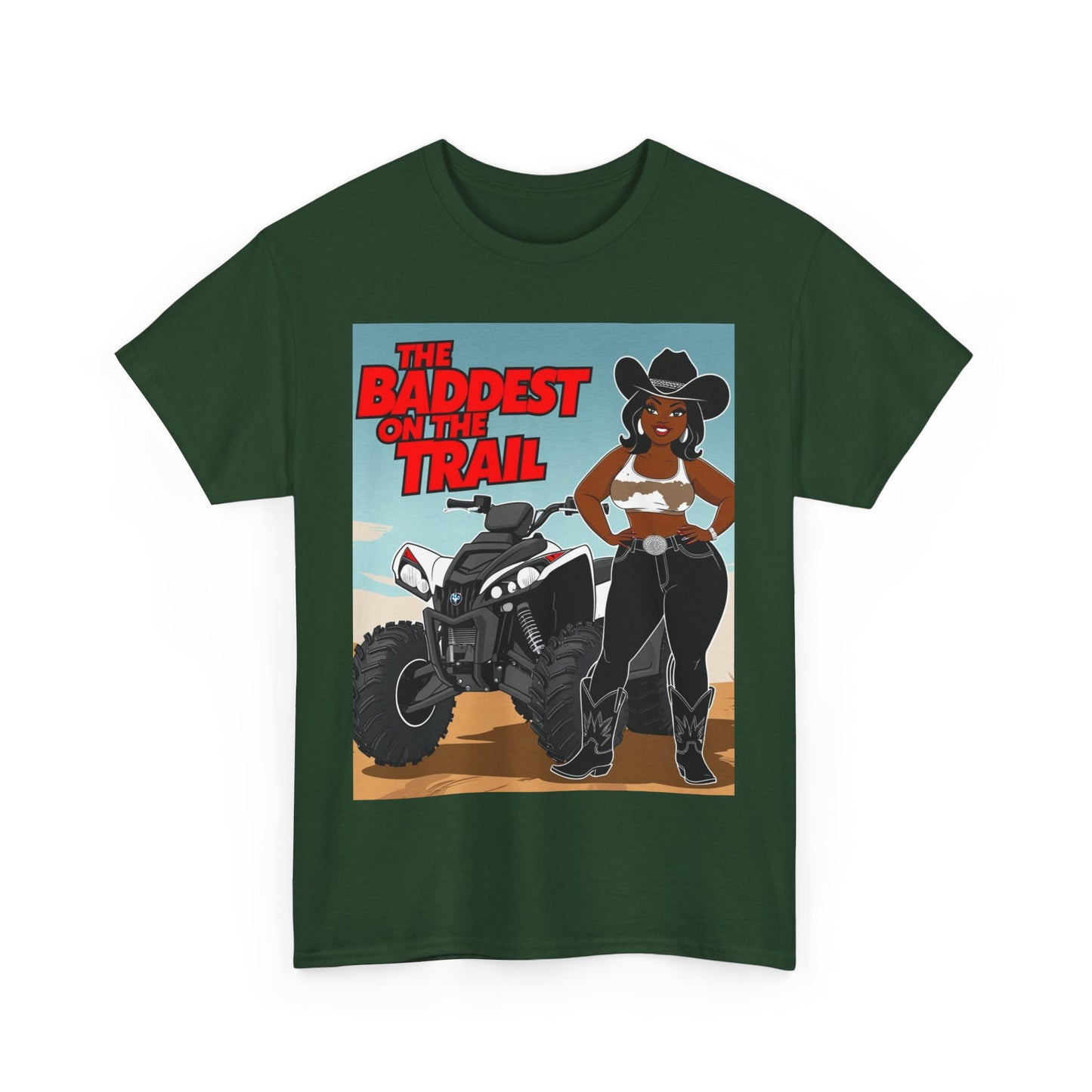 Baddest on the Trail Unisex Cotton Tee