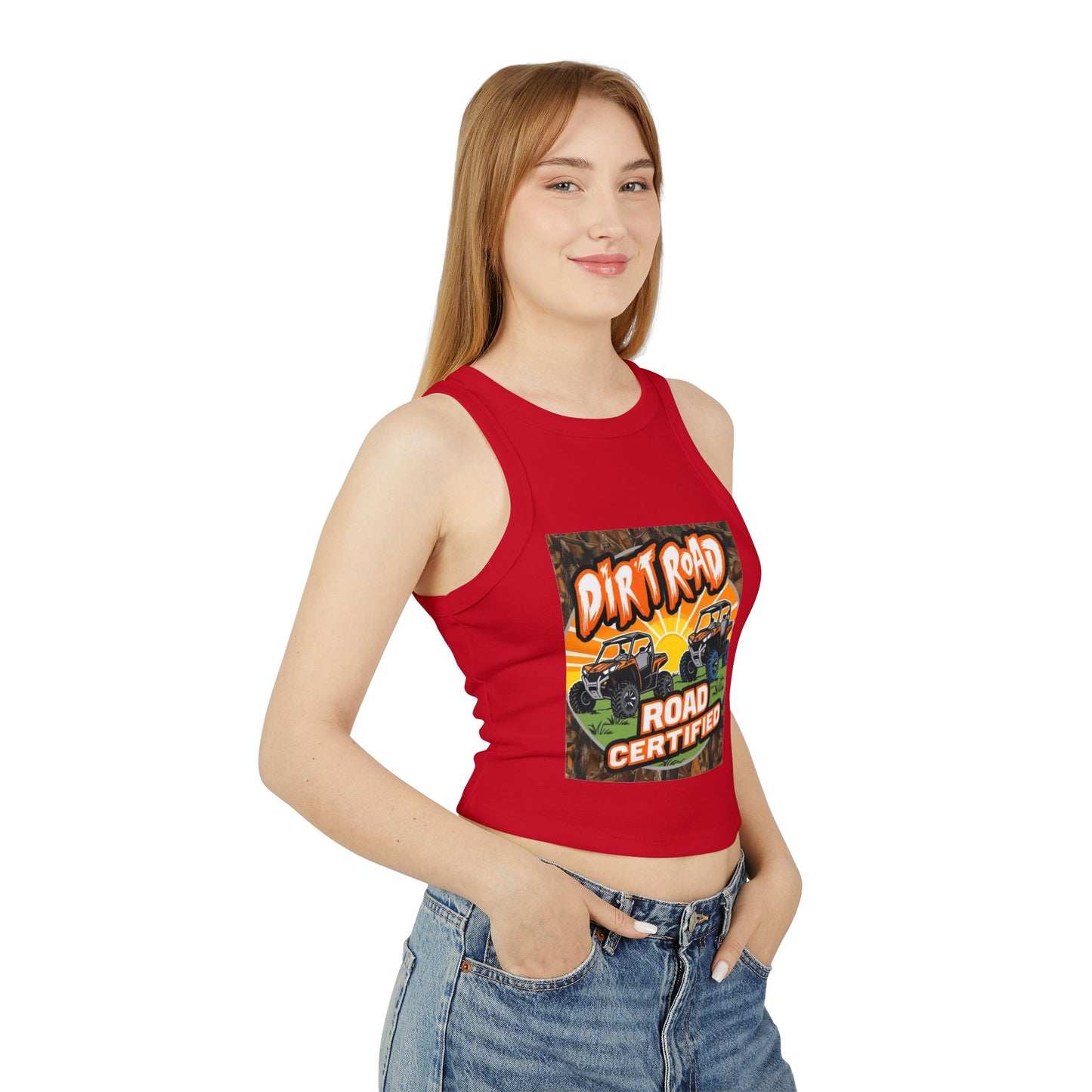 Dirt Road Certified Racer Tank Top