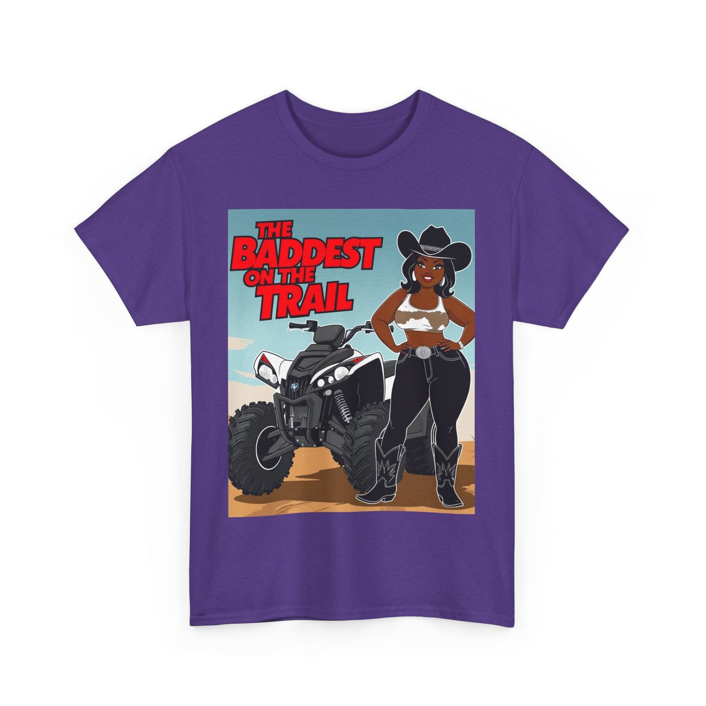 Baddest on the Trail Unisex Cotton Tee