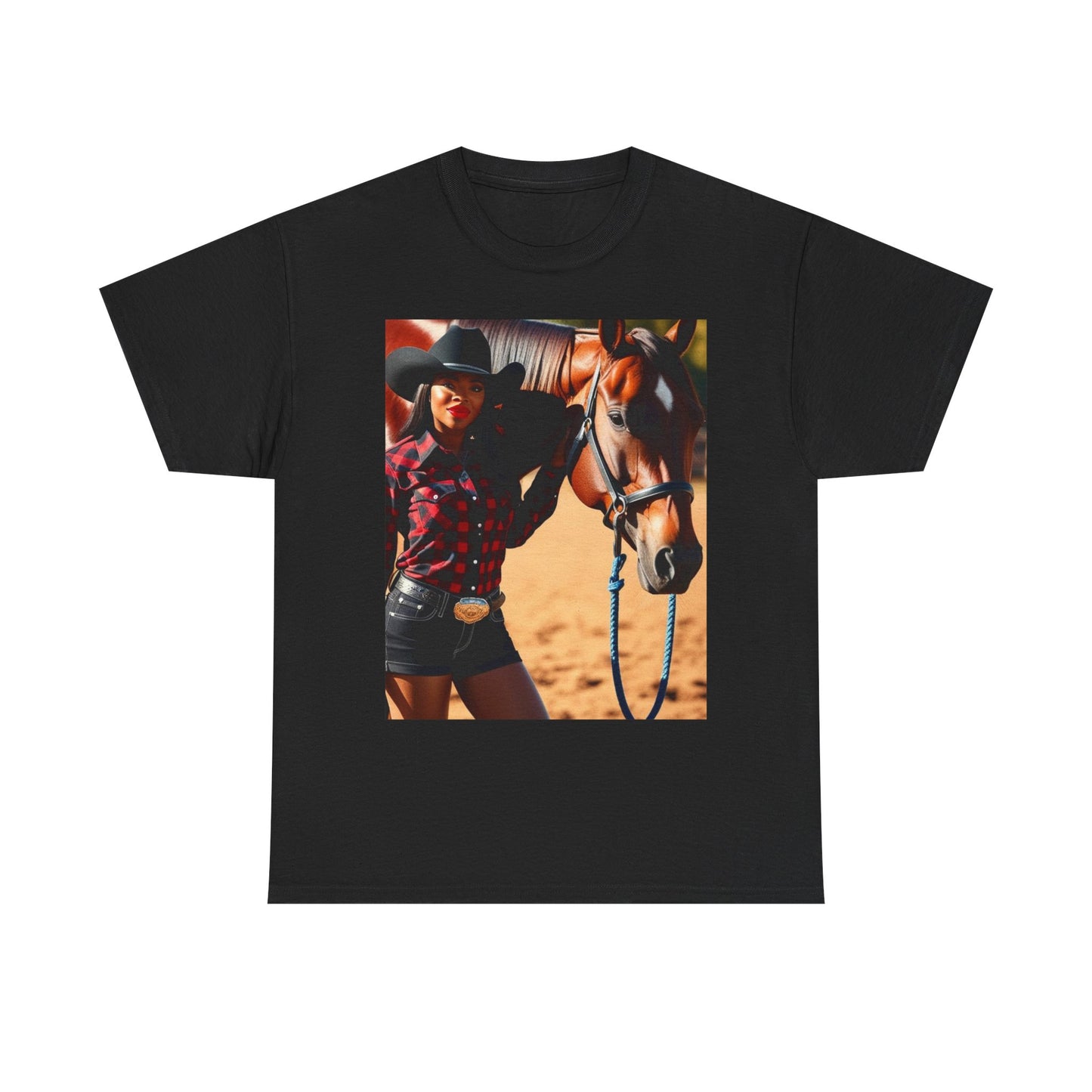 Black Beauty Unisex Cotton Tee