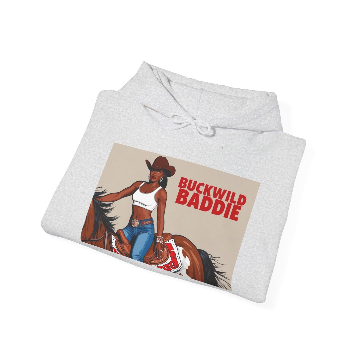 Buckwild Baddie Unisex Hoodie