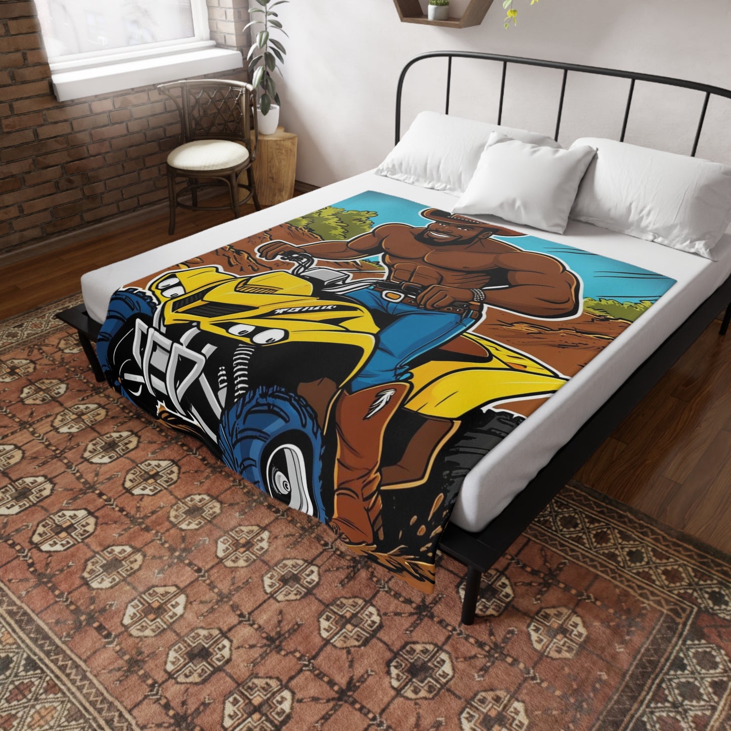 Big Boy Plush Fleece Blanket