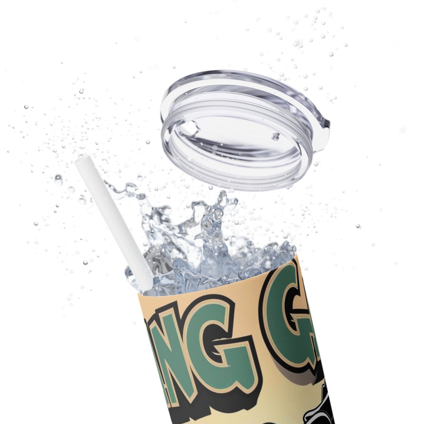 Mixed Group Skinny Tumbler with Straw - 20oz