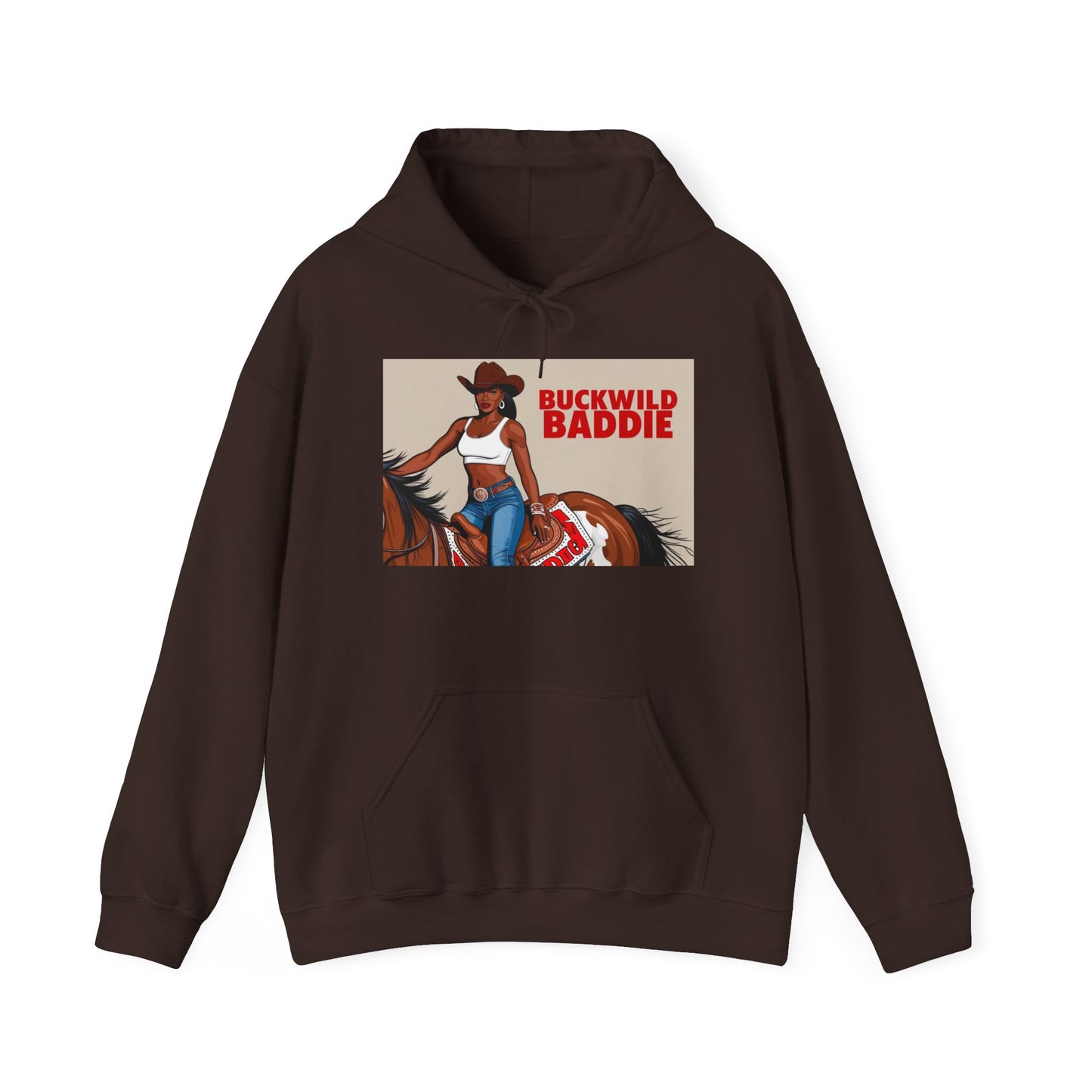 Buckwild Baddie Unisex Hoodie