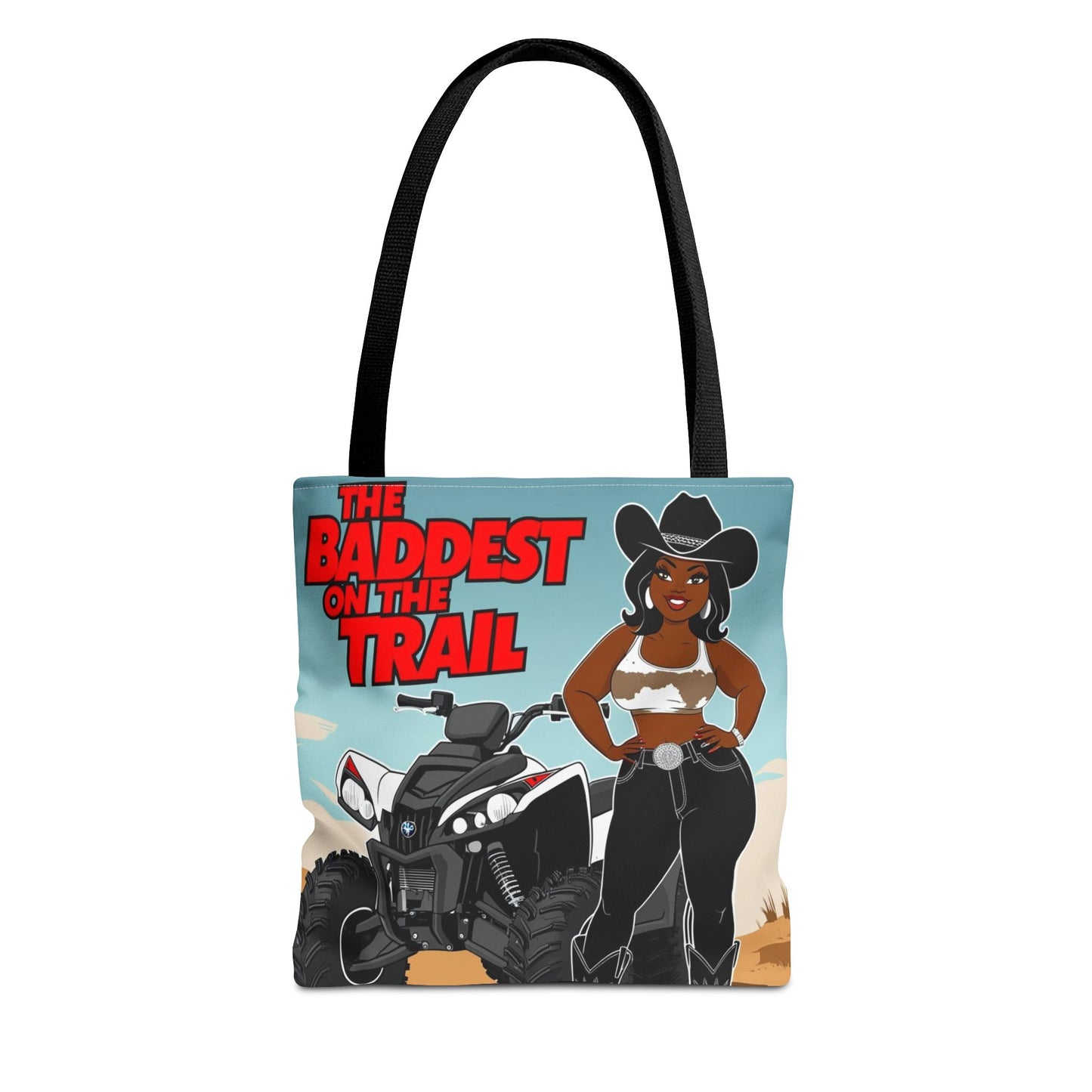 Baddest on the Trail Tote Bag