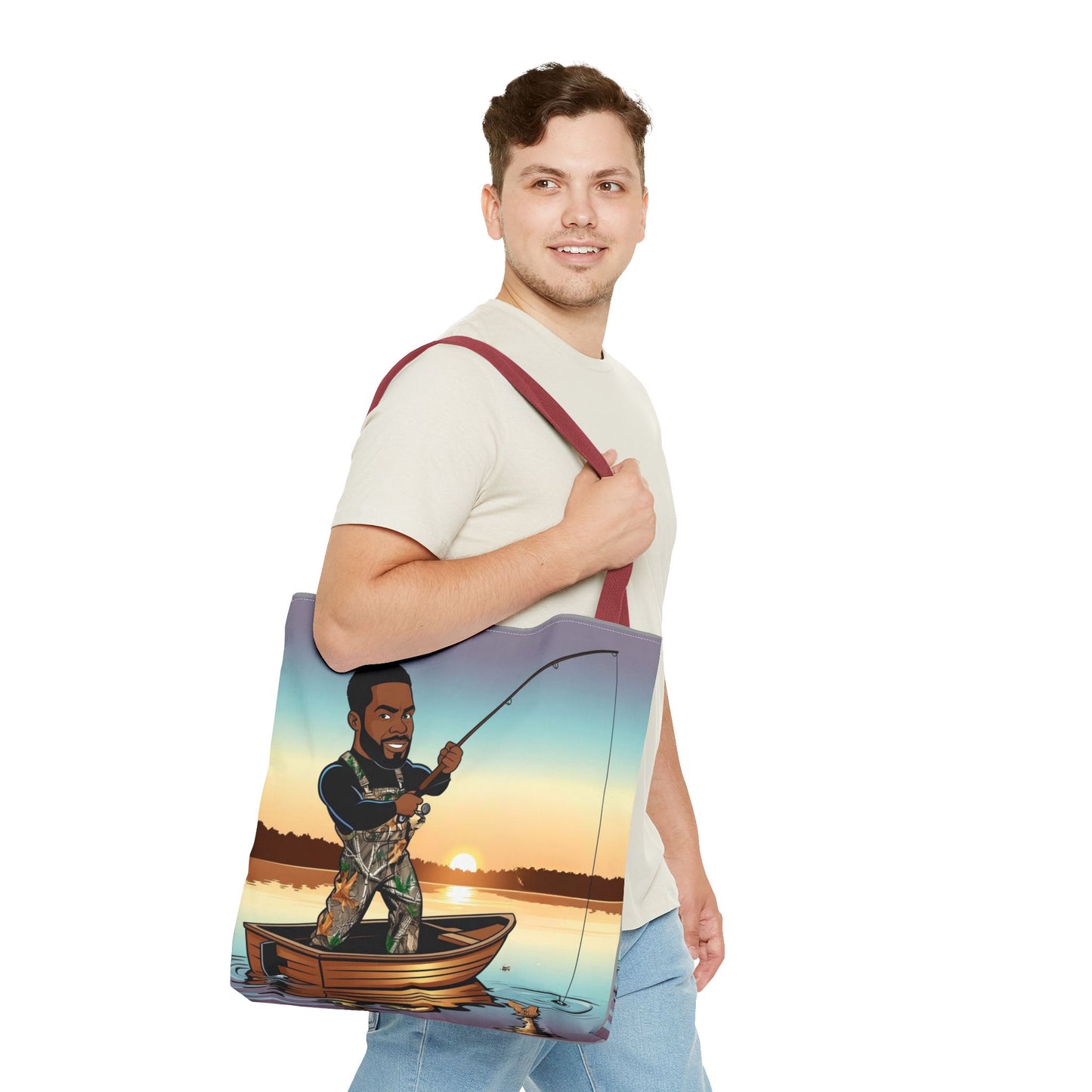 Handsome Fisherman Tote Bag