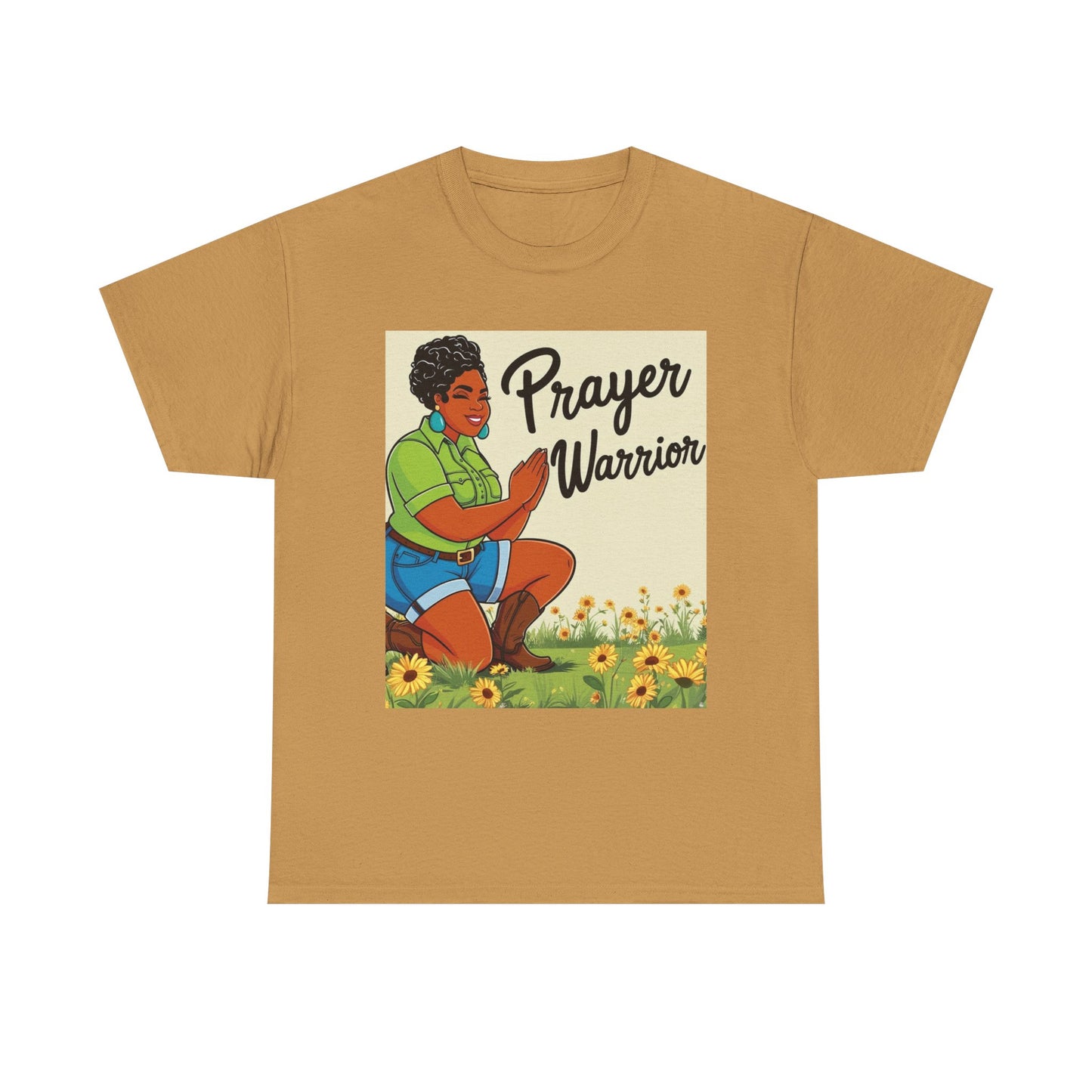 Prayer Warrior Unisex Cotton Tee