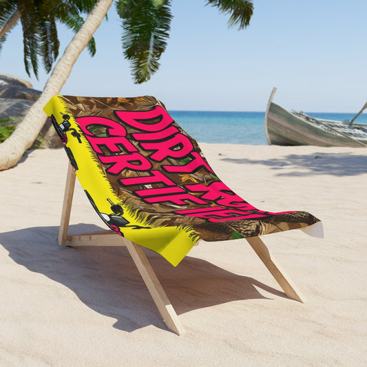 Dirt Road Certified Beach Towel