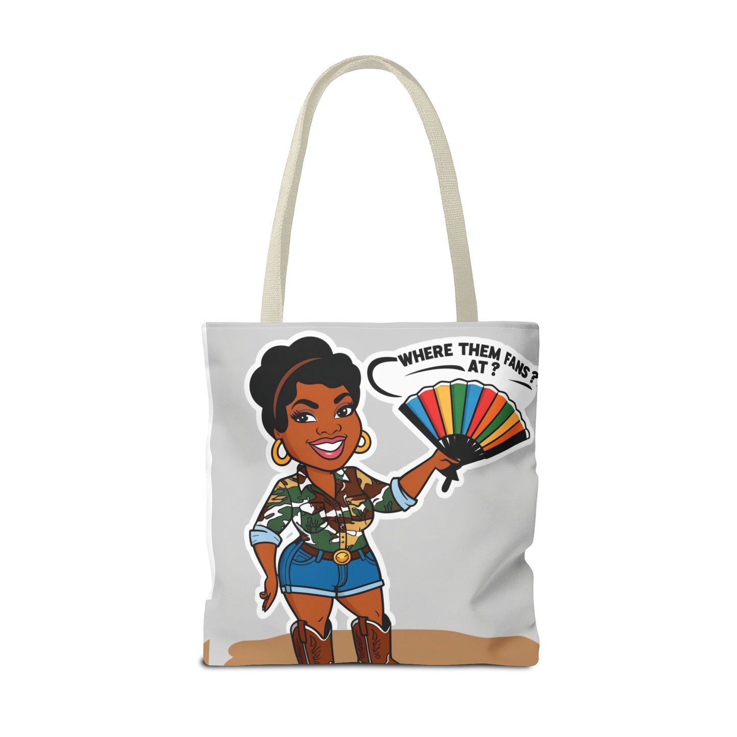 Where Them Fans At? Tote Bag
