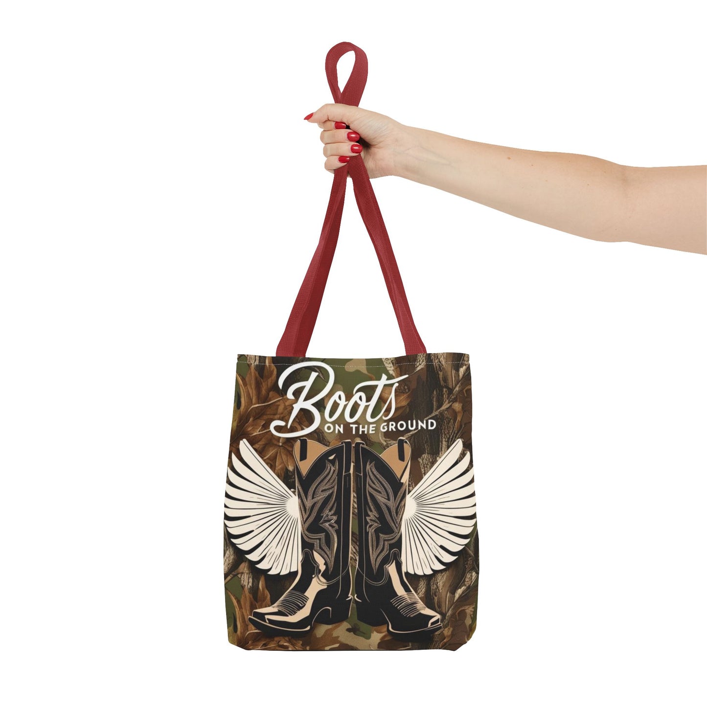 Boots On The Ground Tote Bag
