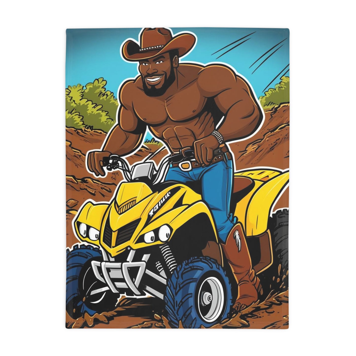 Big Boy Plush Fleece Blanket