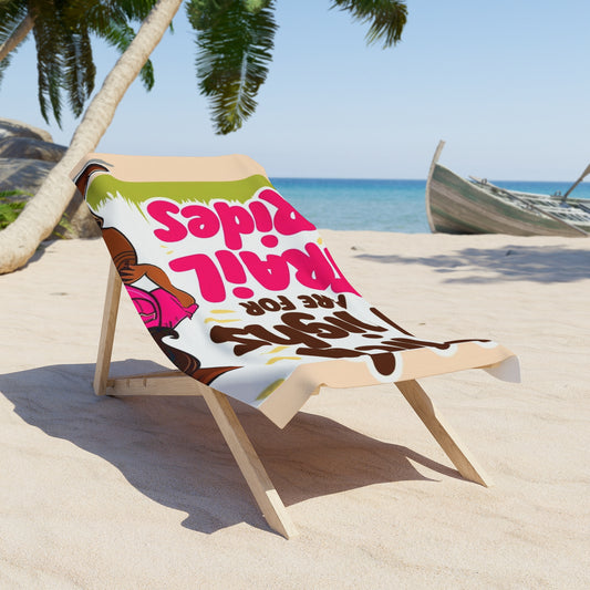 Bright Thick Thighs Beach Towel