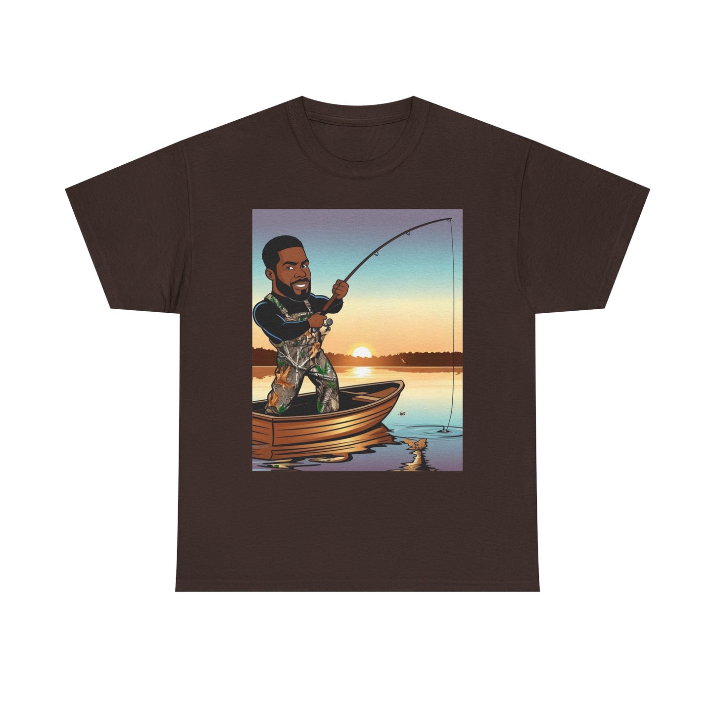 Handsome Fisherman Unisex  Cotton Tee