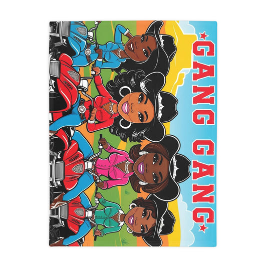Cowgirl Gang Plush Fleece Blanket