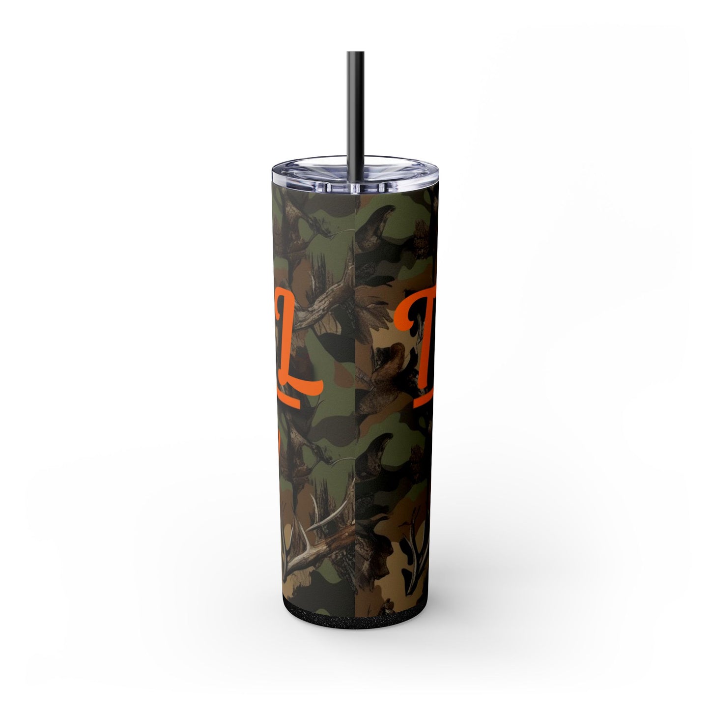 Trail That Way Skinny Tumbler with Straw, 20oz