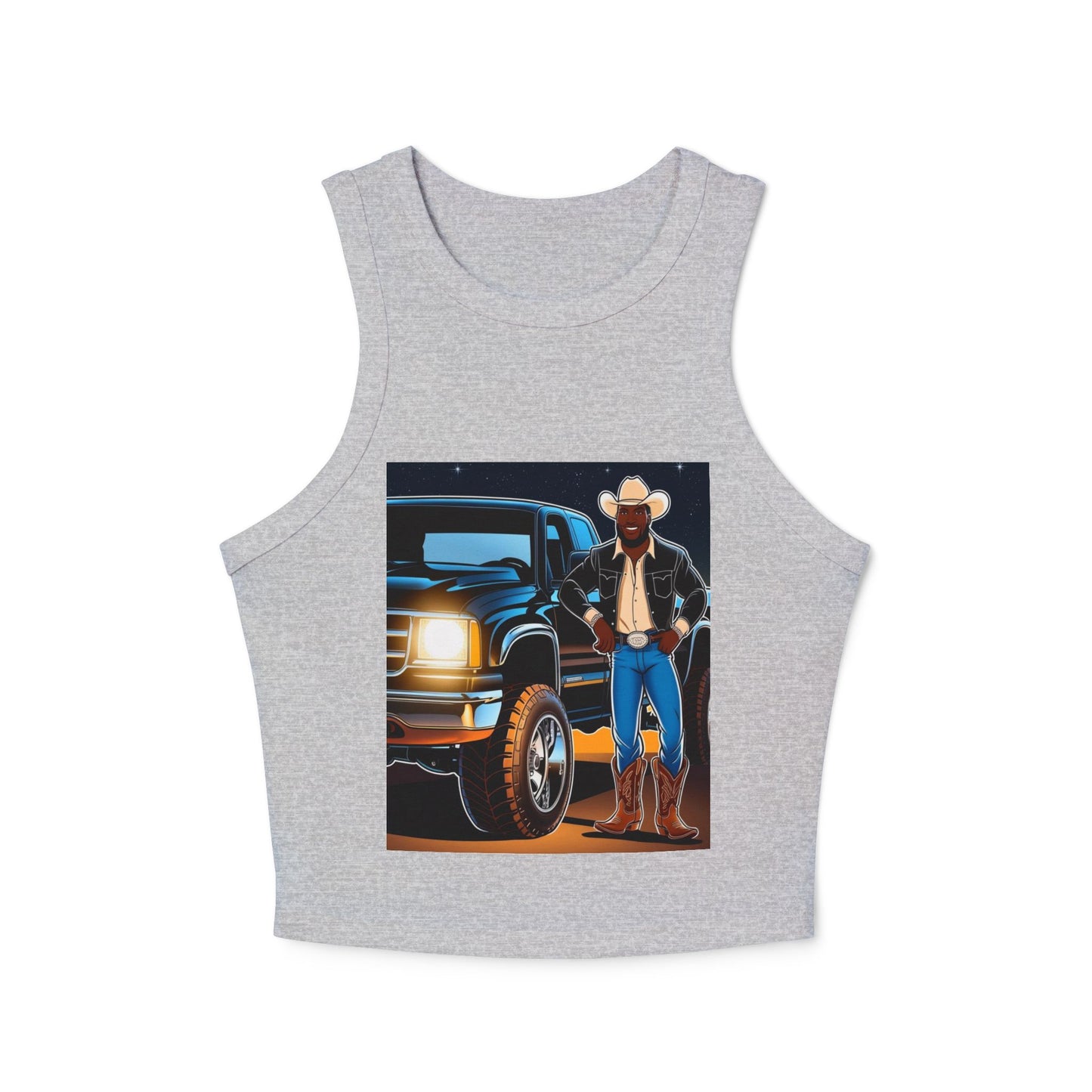 Don't Touch My Truck  Racer Tank Top