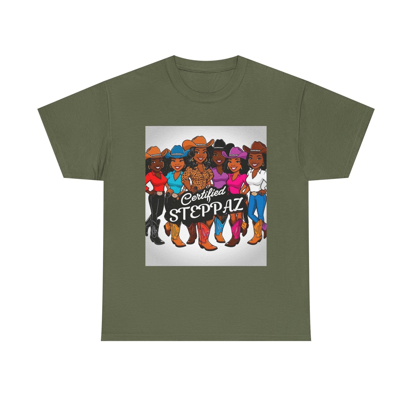 Certified Steppaz Unisex Cotton Tee 2-More Colors
