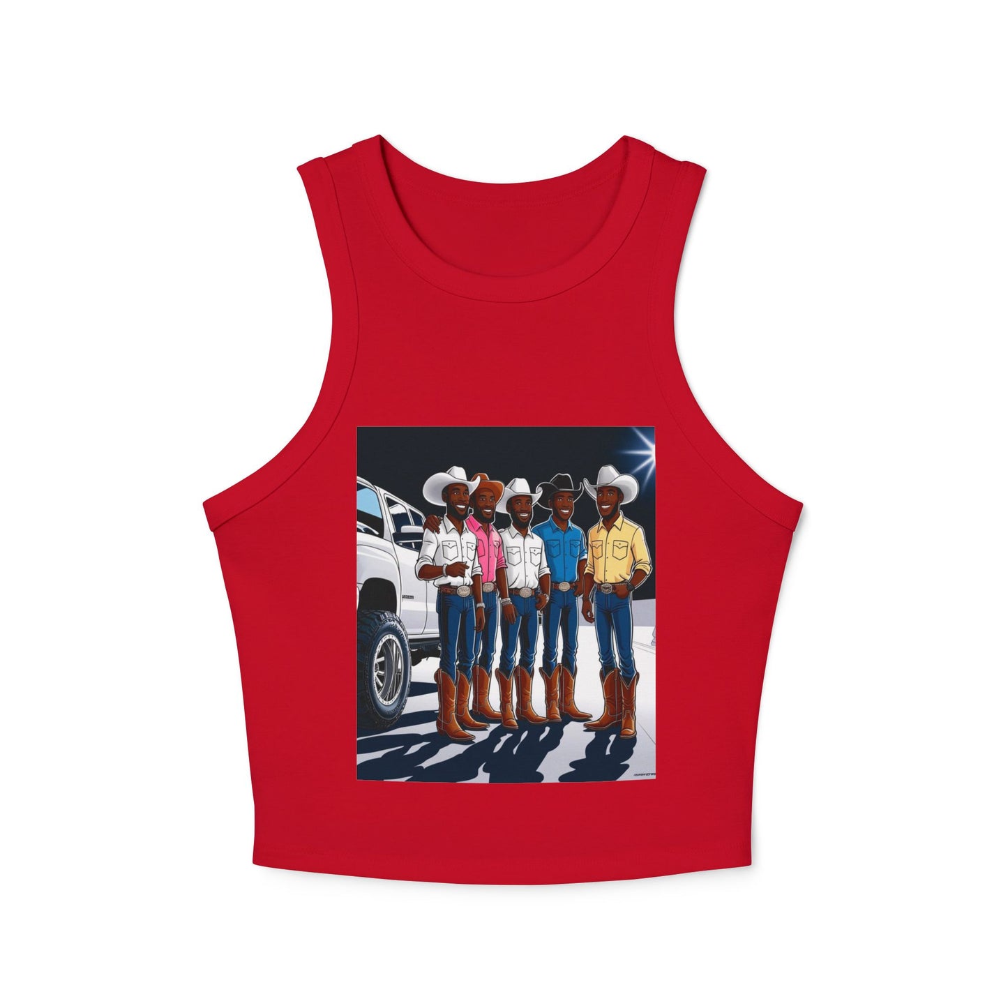 Hangin' Out Women's Micro Rib Racer Tank Top
